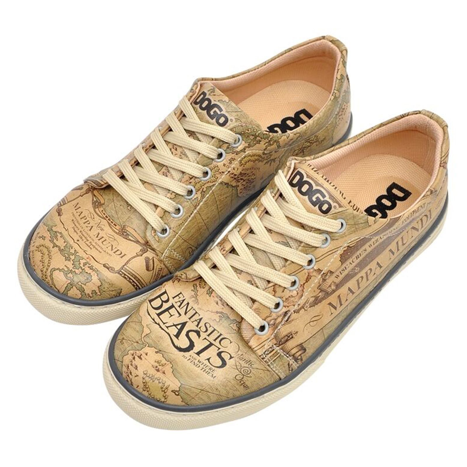 Thumbnail - DOGO Sneaker "Sneaker Mappa Mundi Fantastic Beasts Damen Sneaker / Female", Vegan