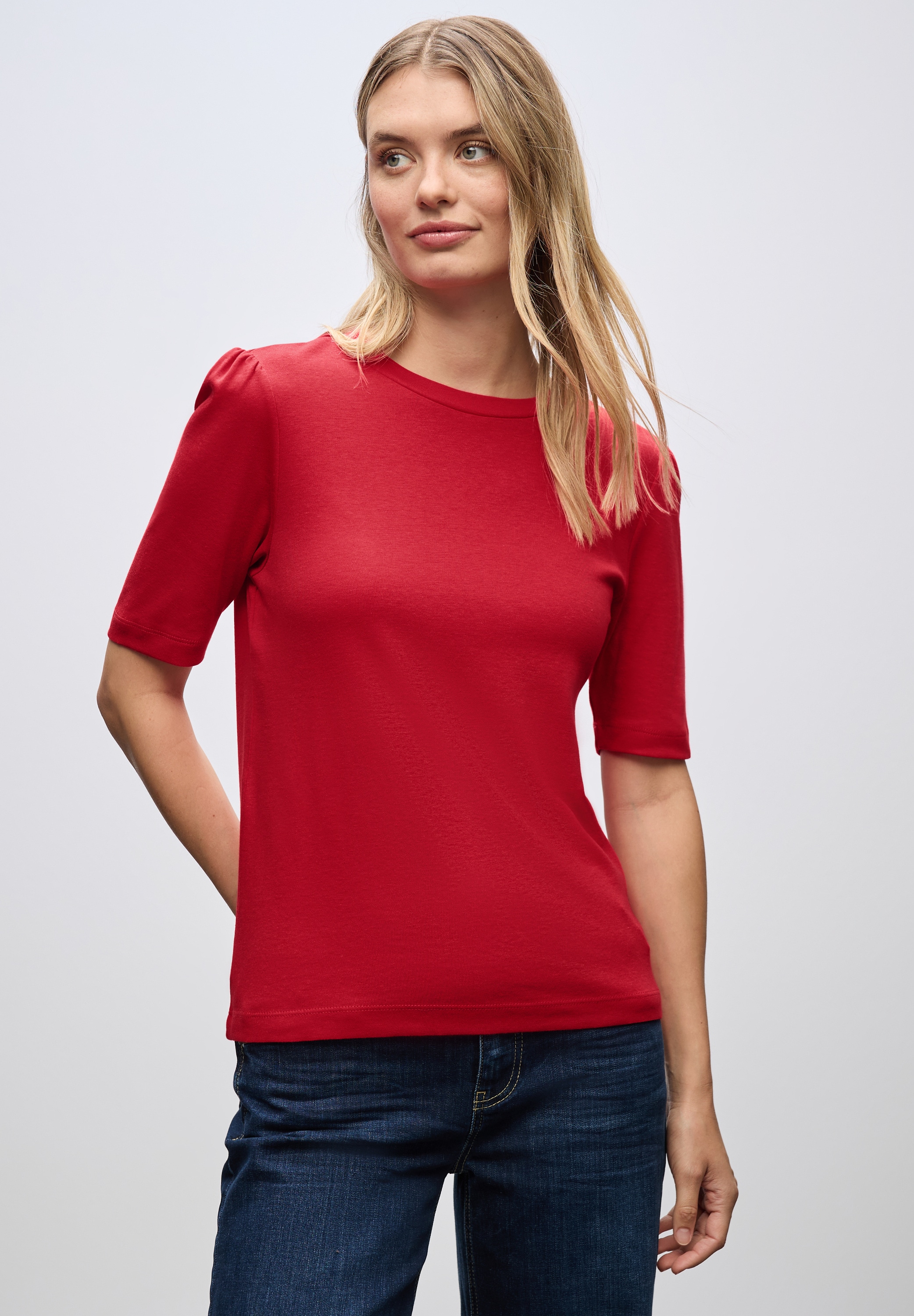 STREET ONE T-Shirt, im soften Baumwoll-Mix günstig online kaufen