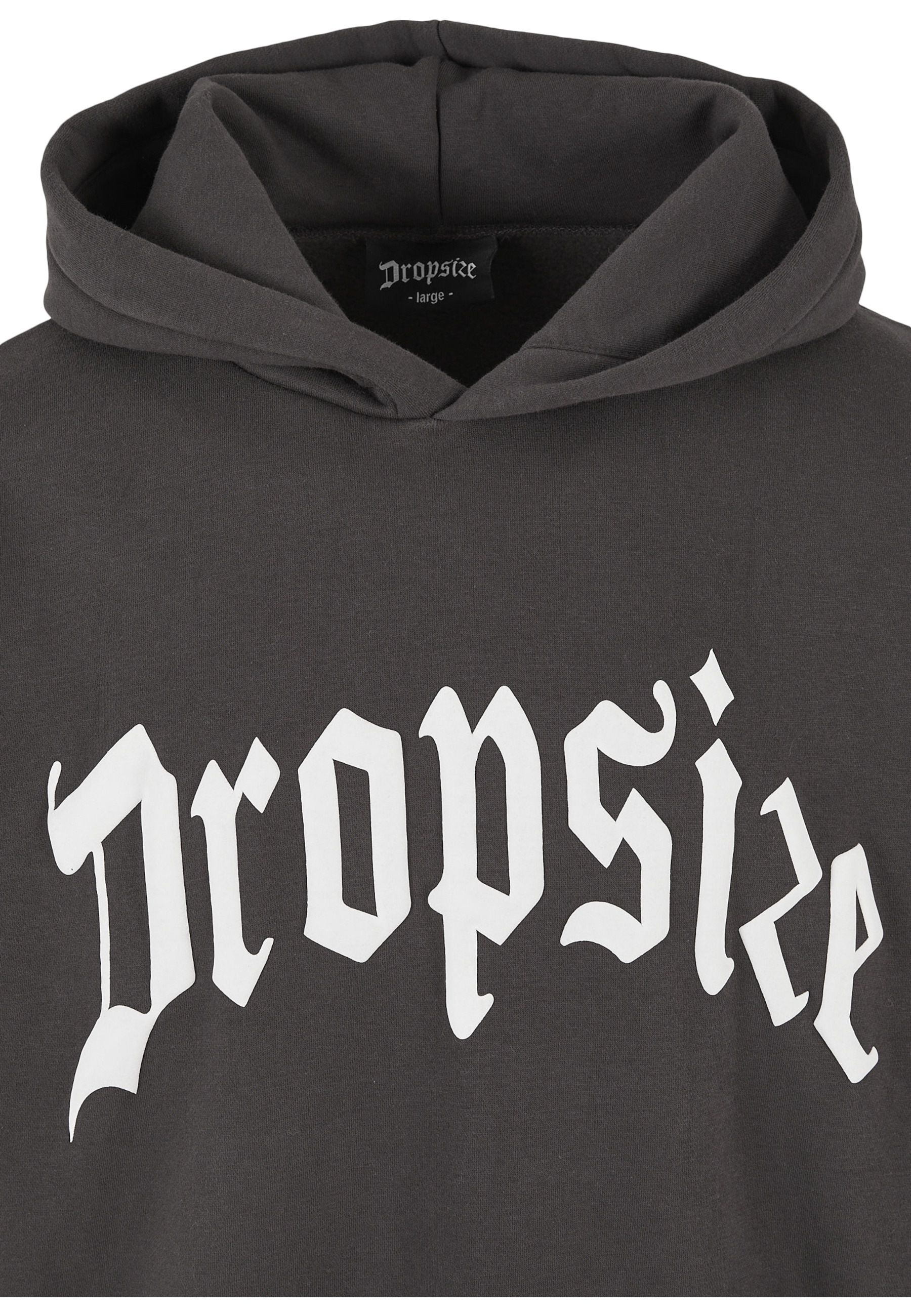 Dropsize Kapuzensweatshirt »Dropsize Herren Heavy Oversize Puffer Print Hoodie«, 1 Stk.
