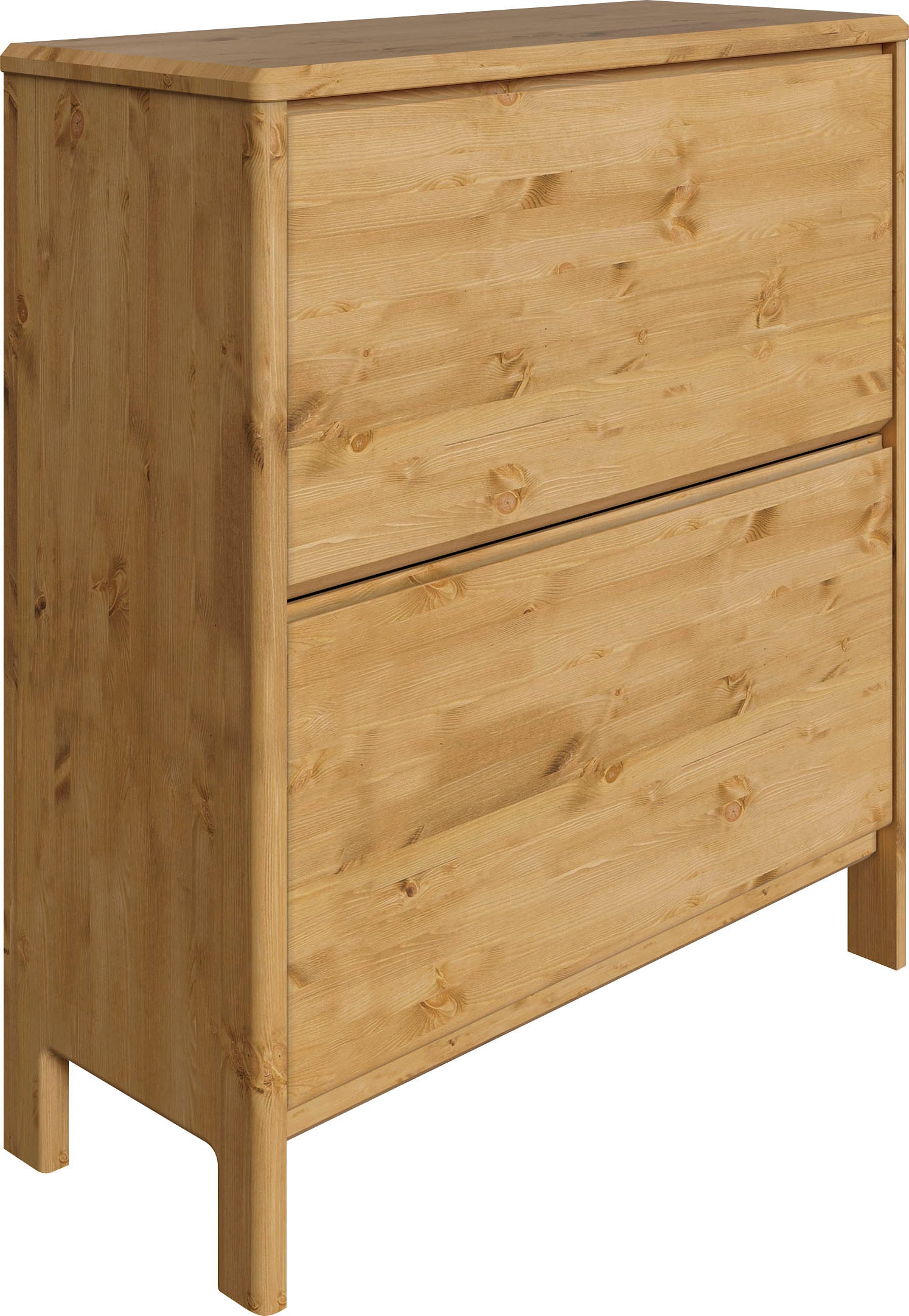 OTTO home Schuhschrank "Luven" FSC zertifiziertes Massivholz, mit 2 Klappen günstig online kaufen