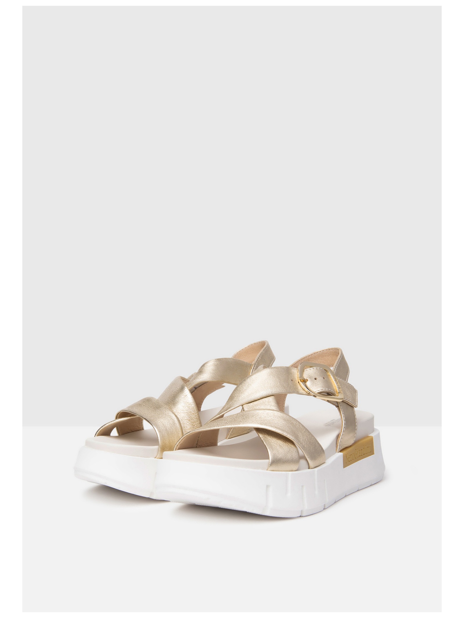 Nero Giardini Plateausandaletten »Nero Giardini Sandalen Leder«