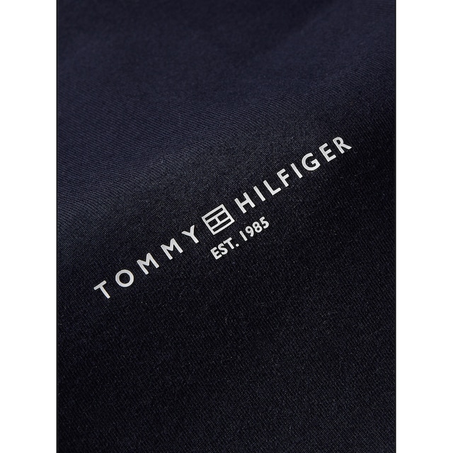 Tommy Hilfiger T-Shirt »1985 REG MINI CORP LOGO C-NK SS«, mit Logoschriftzug  für bestellen | BAUR