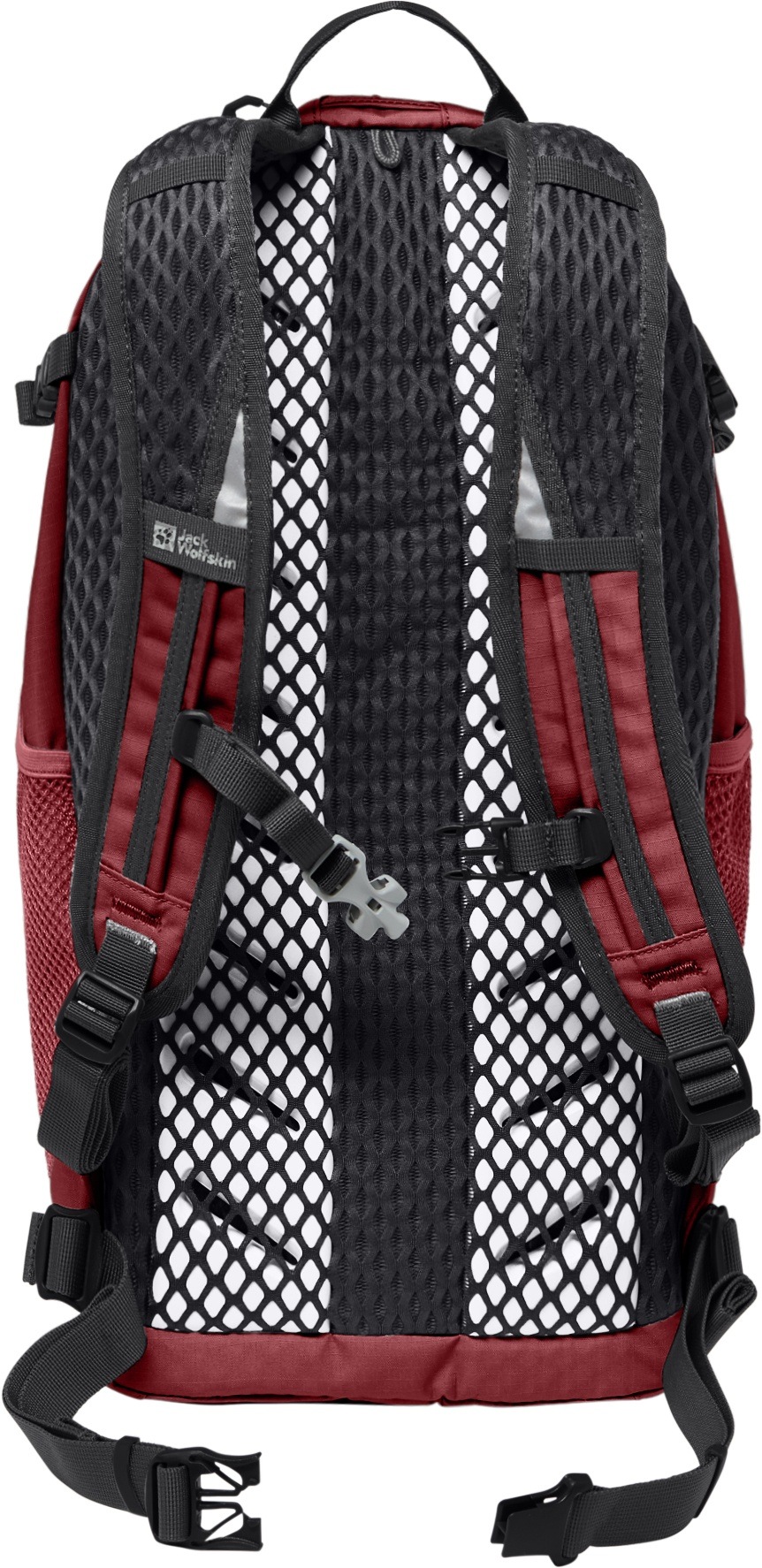 Daypack JACK WOLFSKIN "VELOCITY 20", rot (deep, ruby), Rucksäcke, onesize, Obermaterial: 100% Polyester 3