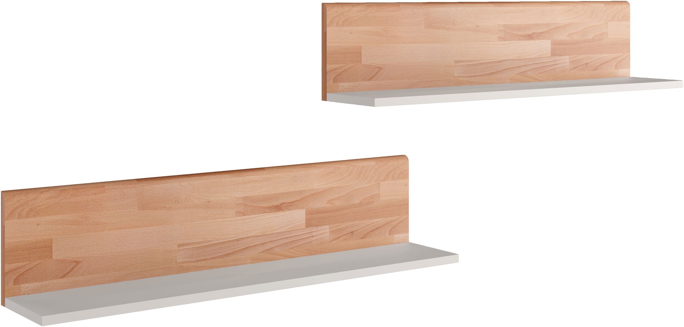 Home affaire Wandregal Set, 2 tlg. zwei Wandregale, Breite 80 cm günstig online kaufen