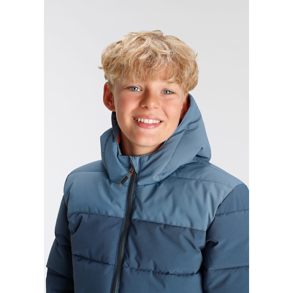 Killtec Winterjacke »KW 1 BYS JCKT OT - für Kinder«, mit Kapuze, Winddicht & Wasserabweisend & Atmungsaktiv