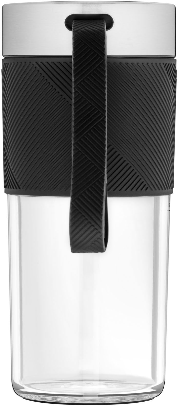WMF Smoothie-Maker "KÜCHENminis Mix on the go", B:8,2cm H:18,5cm T:9cm, silber, Zerkleinerer, aufladbarer Mixer, tragbar und kompakt für unterwegs,