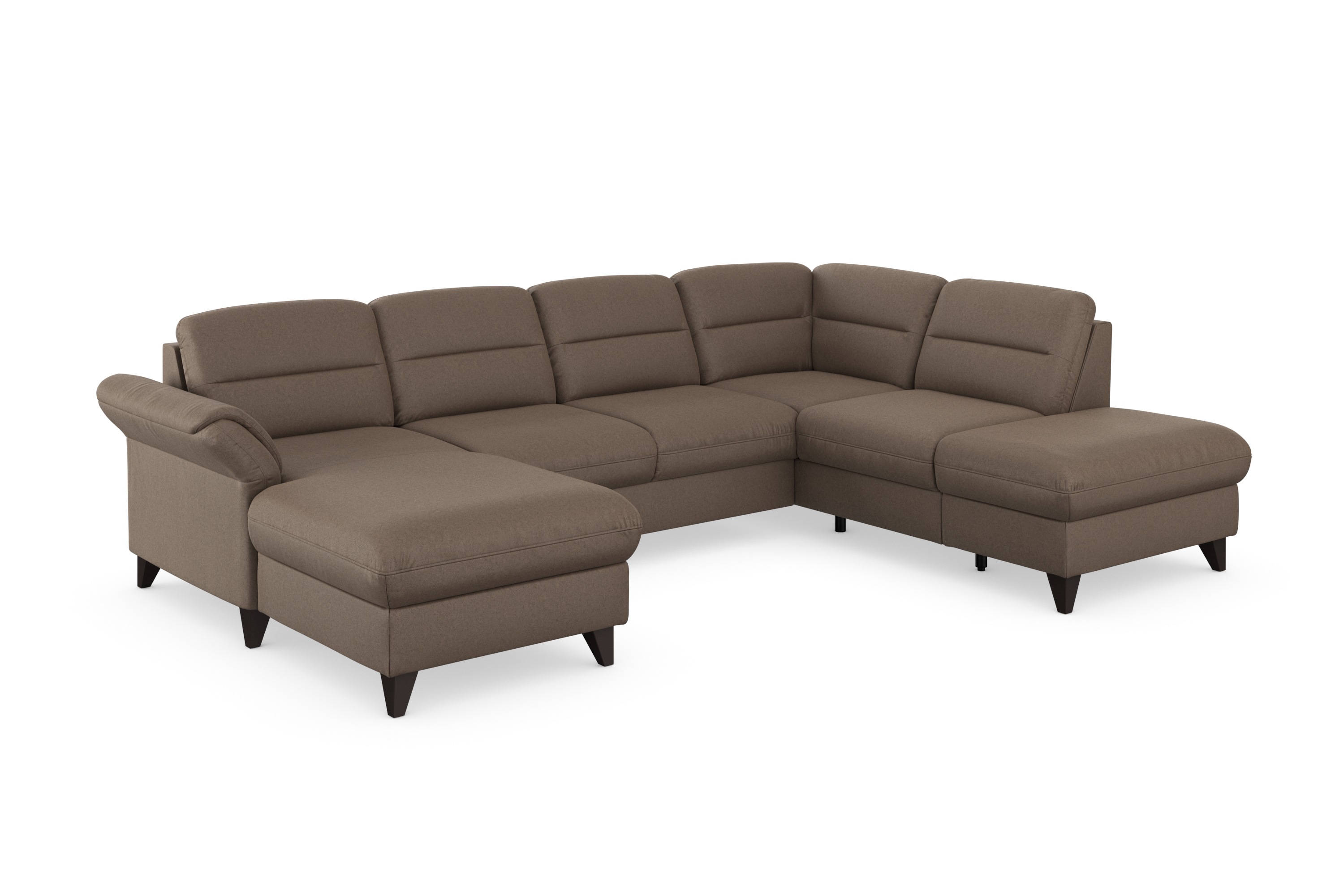 Thumbnail - sit&more Wohnlandschaft "Mellum U-Form", Federkern, wahlweise mit Bettfunktion, Stauraum und Armteilfunktion