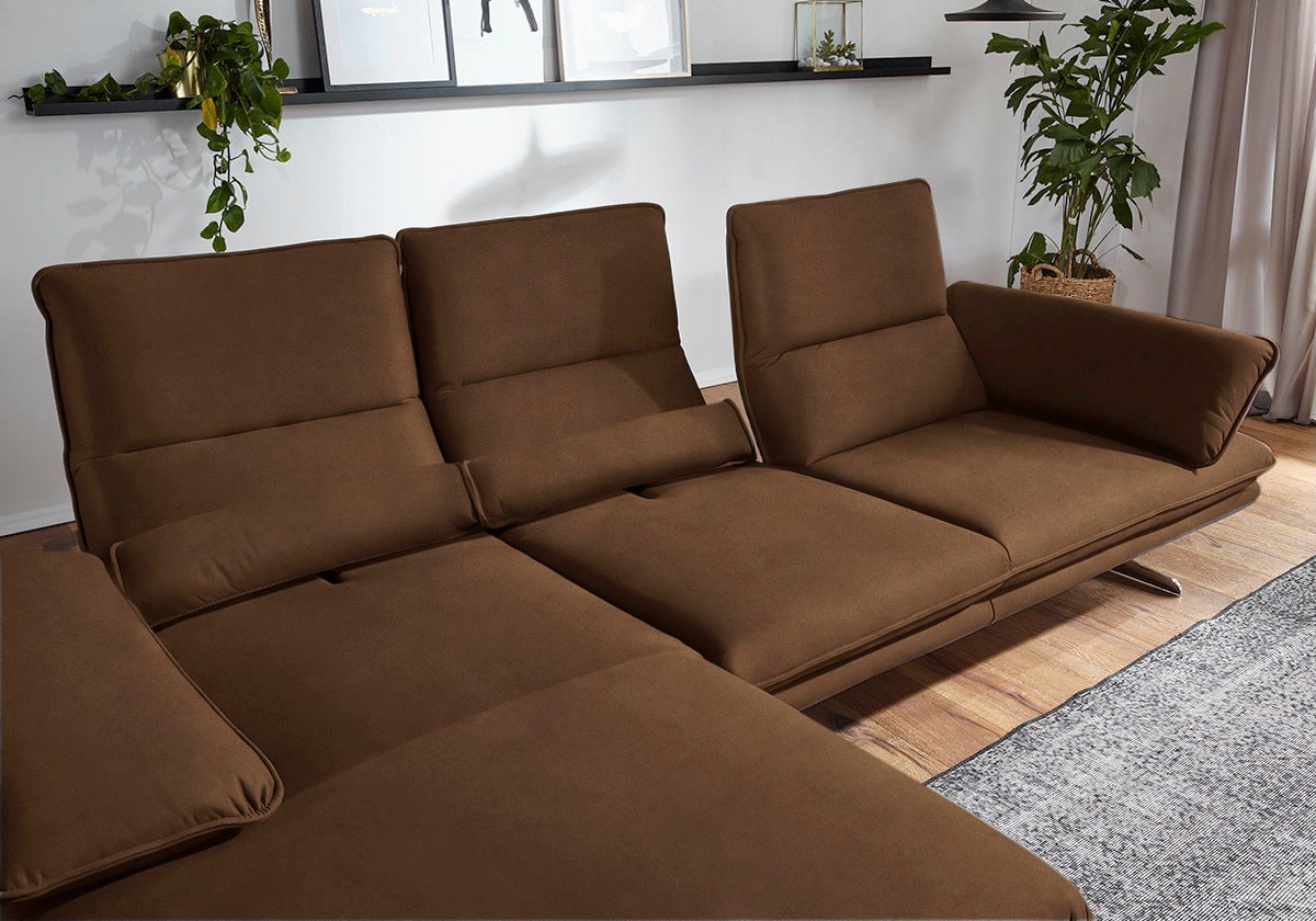 W.SCHILLIG Ecksofa "broadway, Designsofa mit tollem Sitzkomfort, L-Form" Si günstig online kaufen
