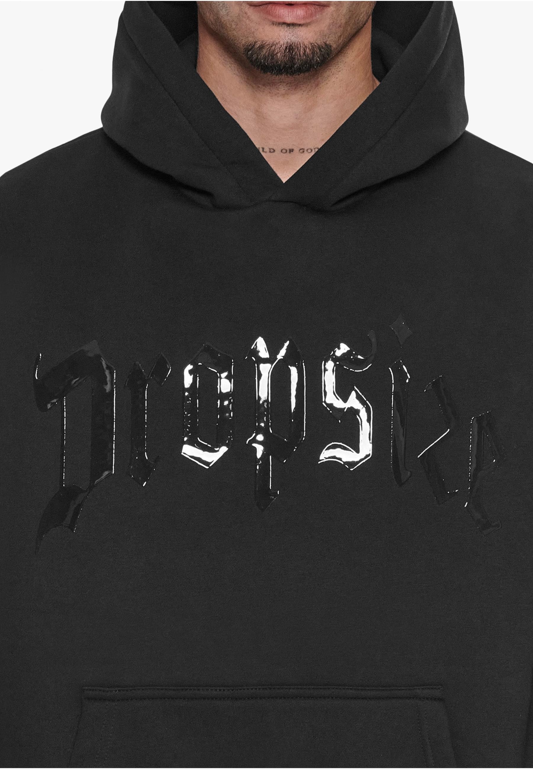 Dropsize Kapuzensweatshirt »Dropsize Herren Dropsize Lack Print Logo Hoodie«, 1 Stk.
