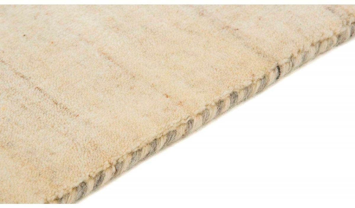 carpetfine Wollteppich »Gabbeh Uni, auch als Läufer erhältlich«, rechteckig, 15 mm Höhe, reine Wolle, handgewebt, Gabbeh Loom Tiermotiv, große Farbauswahl