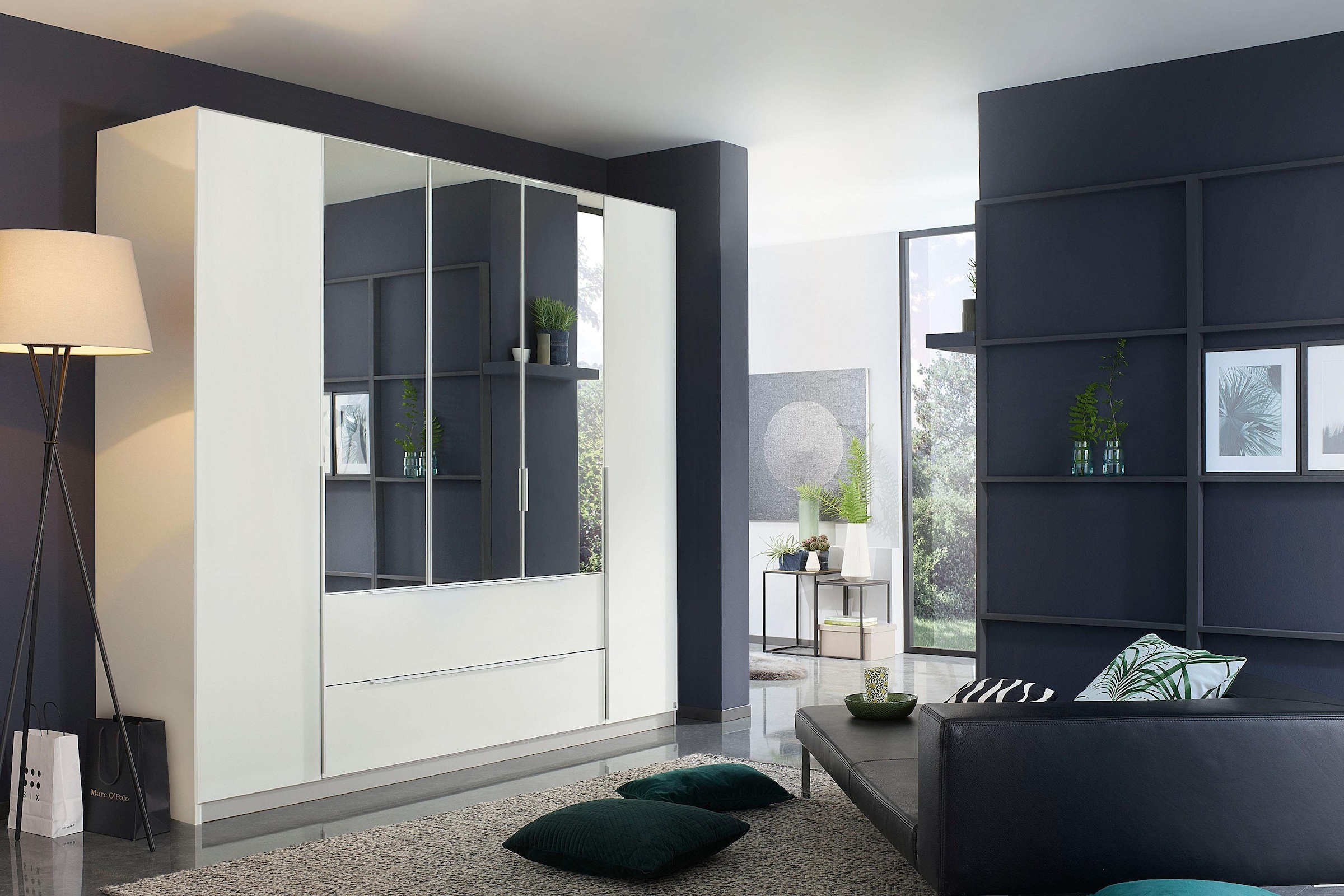 rauch Kleiderschrank »Oakland Schrank Bestseller Schlafzimmerschrank«, 3 Spiegeltüren und Top Ausstattung Made in Germany