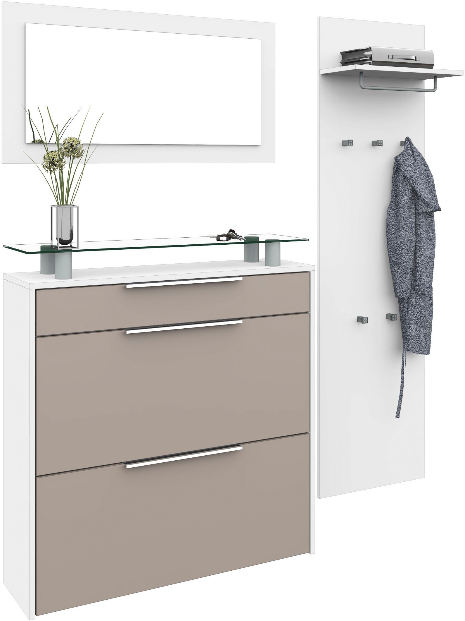 borchardt Möbel Garderoben-Set "Oliva" günstig online kaufen