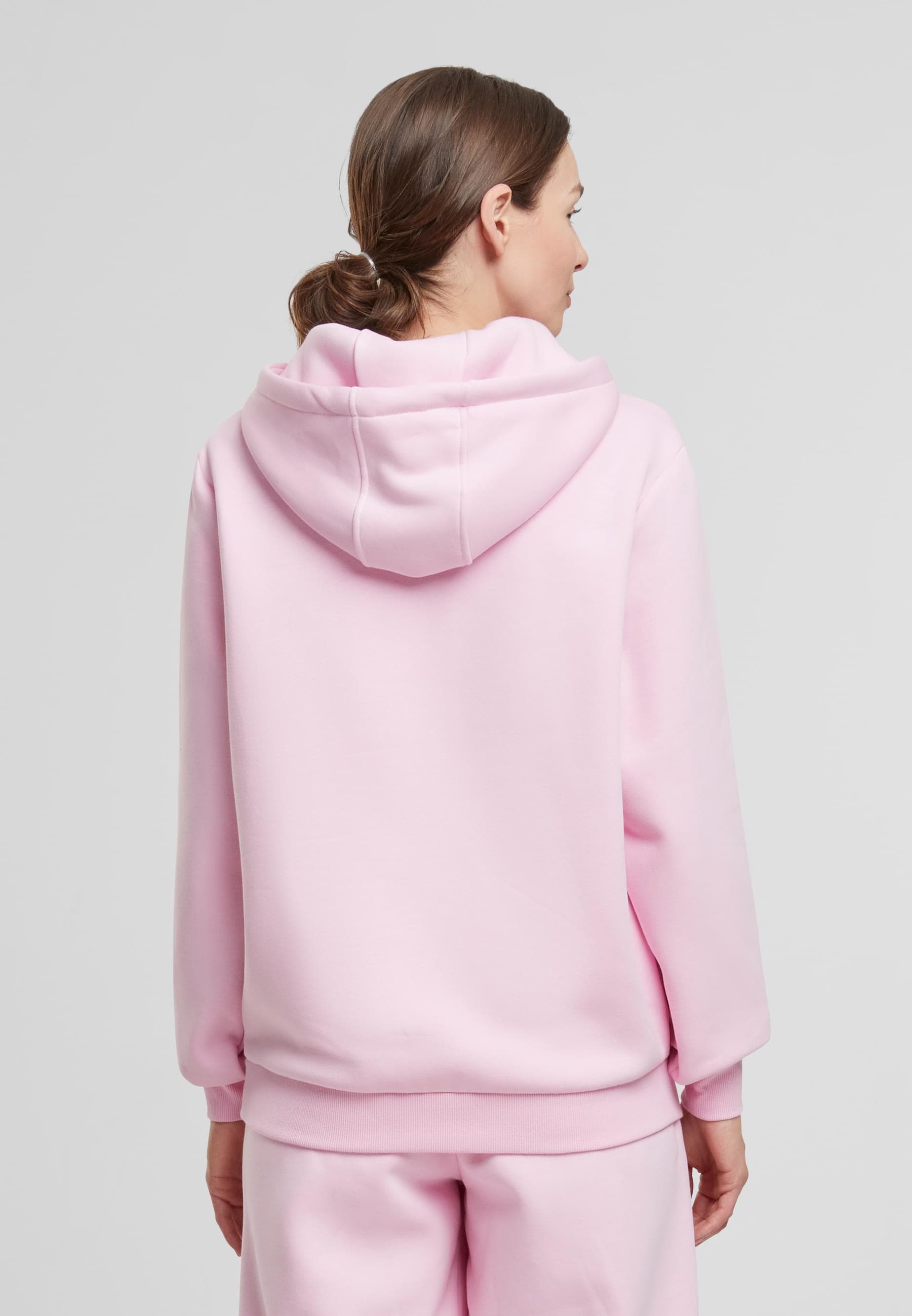 Miss Tee Kapuzenpullover »Miss Tee Heart Signs EMB Ladies Fluffy Hoody« 1 Stk.