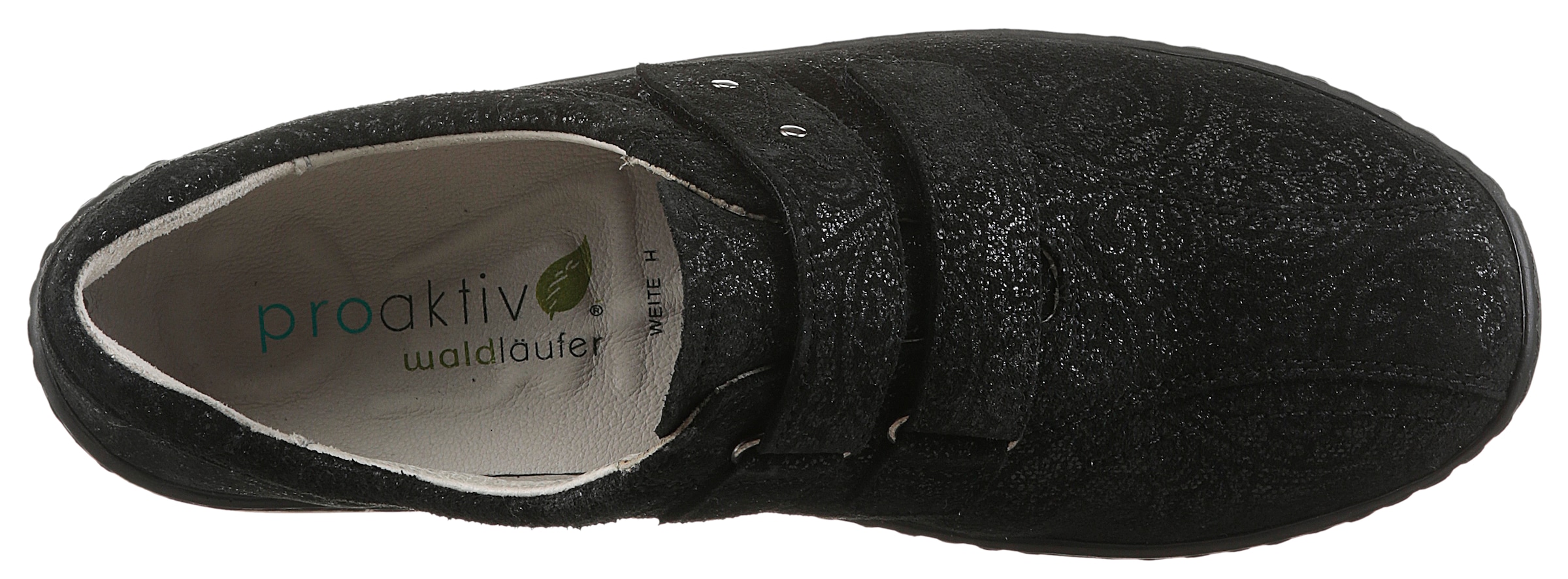 Waldläufer Klettschuh »HENNI«, Halbschuh, Bequemschuh in Komfortweite H (= sehr weit)