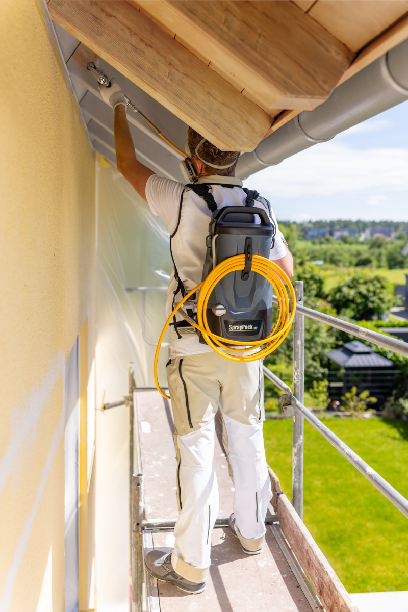 WAGNER Farbsprühgerät »SprayPack 18 V Kit« Inkl. 2. Bosch AmpShare Akku + FlexTwist Z