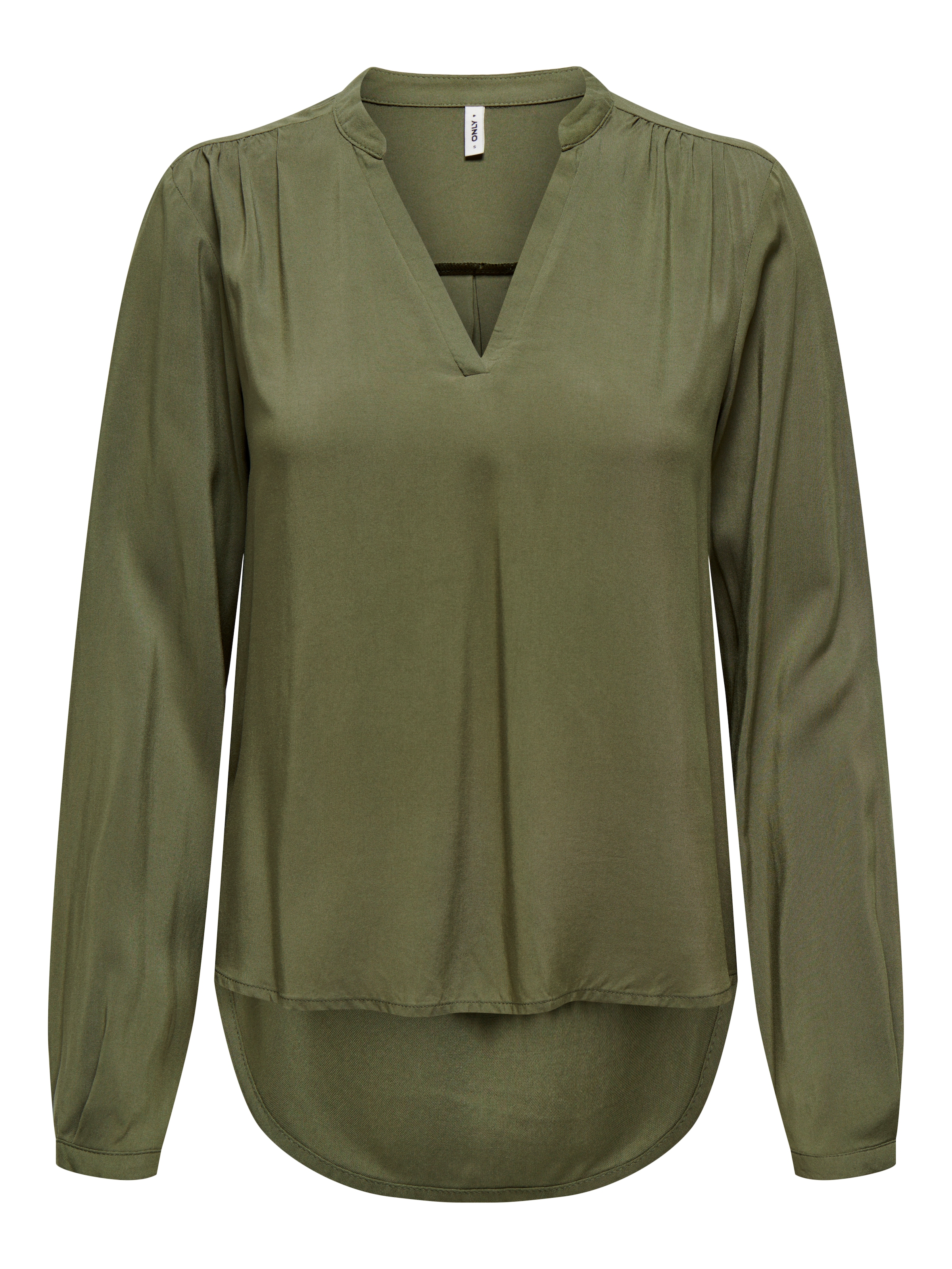 ONLY Blusenshirt »ONLNOVA LIFE VIS L/S JOSIE TOP SOLID«