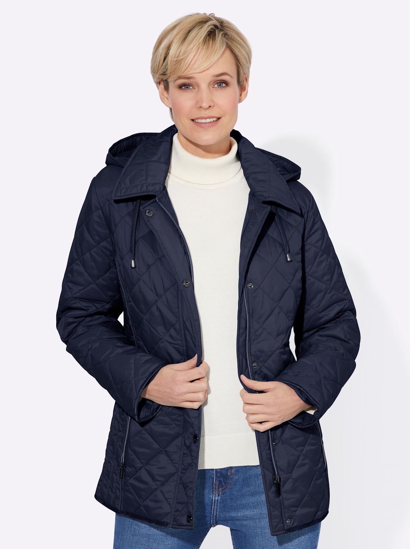 Casual Looks Winterjacke, mit Kapuze