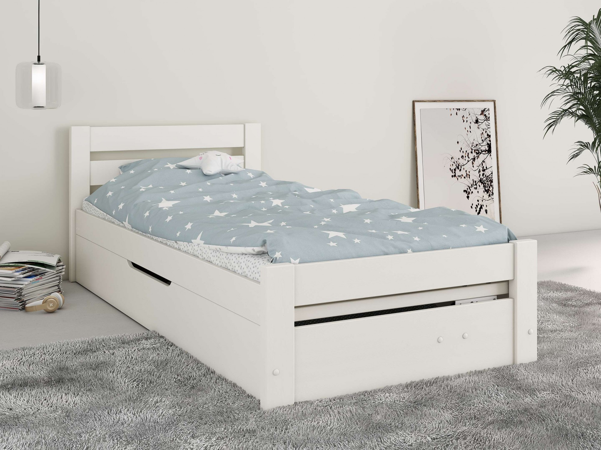 OTTO home Massivholzbett ""GODJE ", TOPSELLER, zertifiziertes Massivholz (K günstig online kaufen