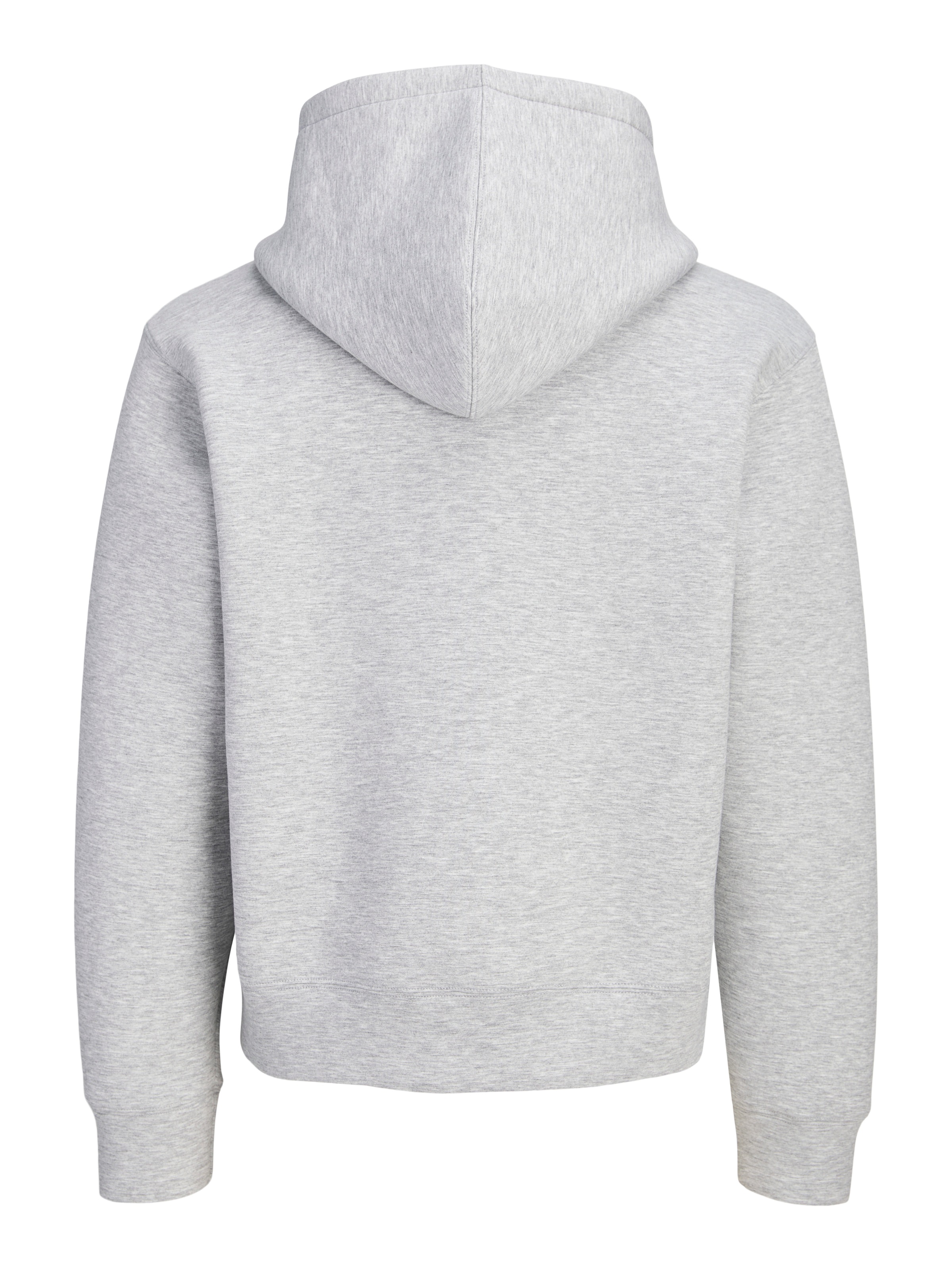 Jack & Jones Kapuzensweatjacke »JCOLEGACY SWEAT SCUBA ZIP HOOD NOOS« Materialmix, locker geschnitten