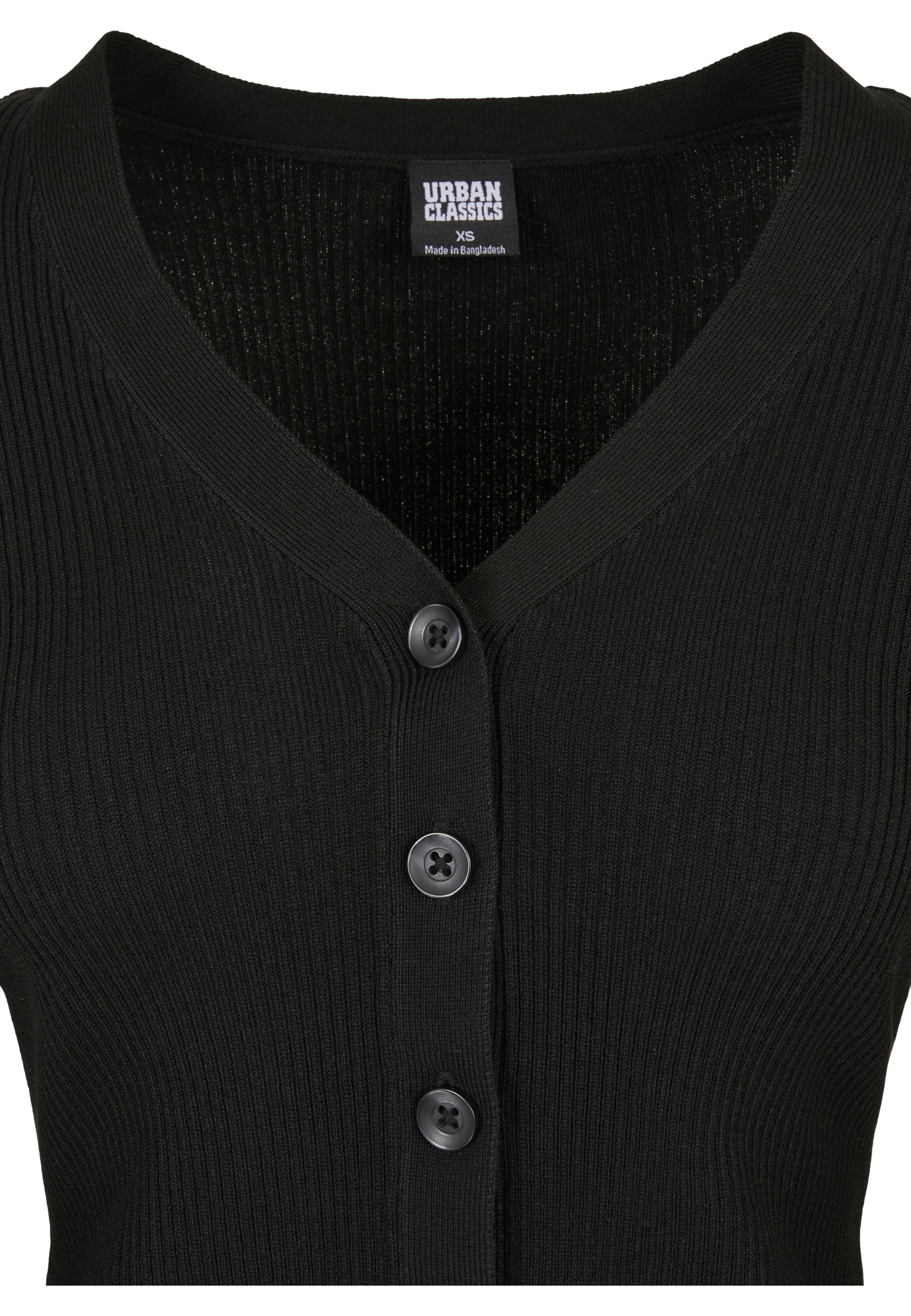 Thumbnail - URBAN CLASSICS Strickjacke "Urban Classics Damen Ladies Short Rib Knit Cardigan" 1 Stk.