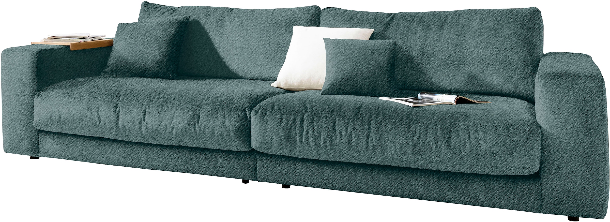 3C Candy Big-Sofa "Enisa II", incl. 1 Flatterkissen, Wahlweise mit Flecken-Schutz-Bezug Easy care