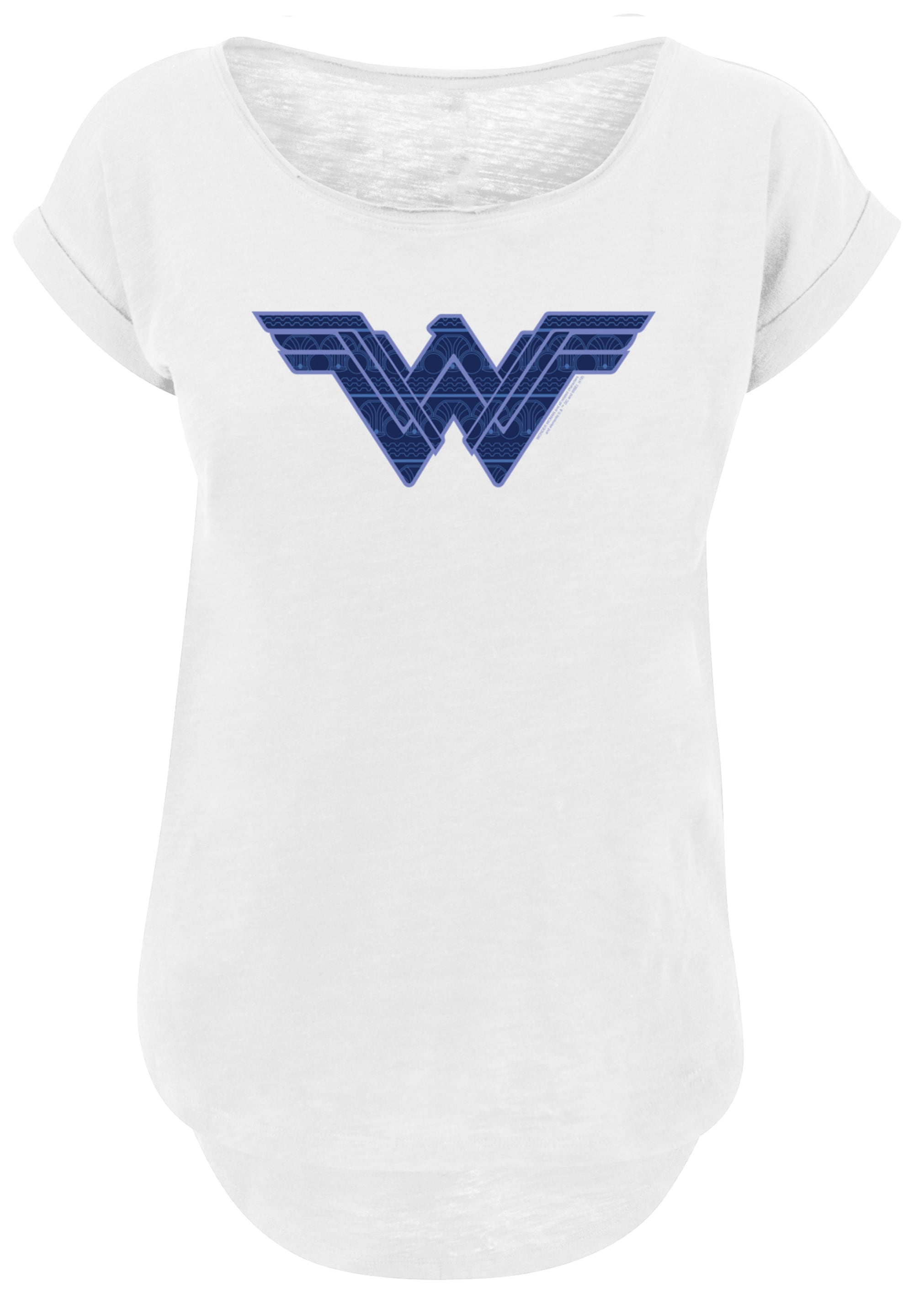 F4NT4STIC T-Shirt »DC Comics Wonder Woman Pattern Fill Logo«, Print