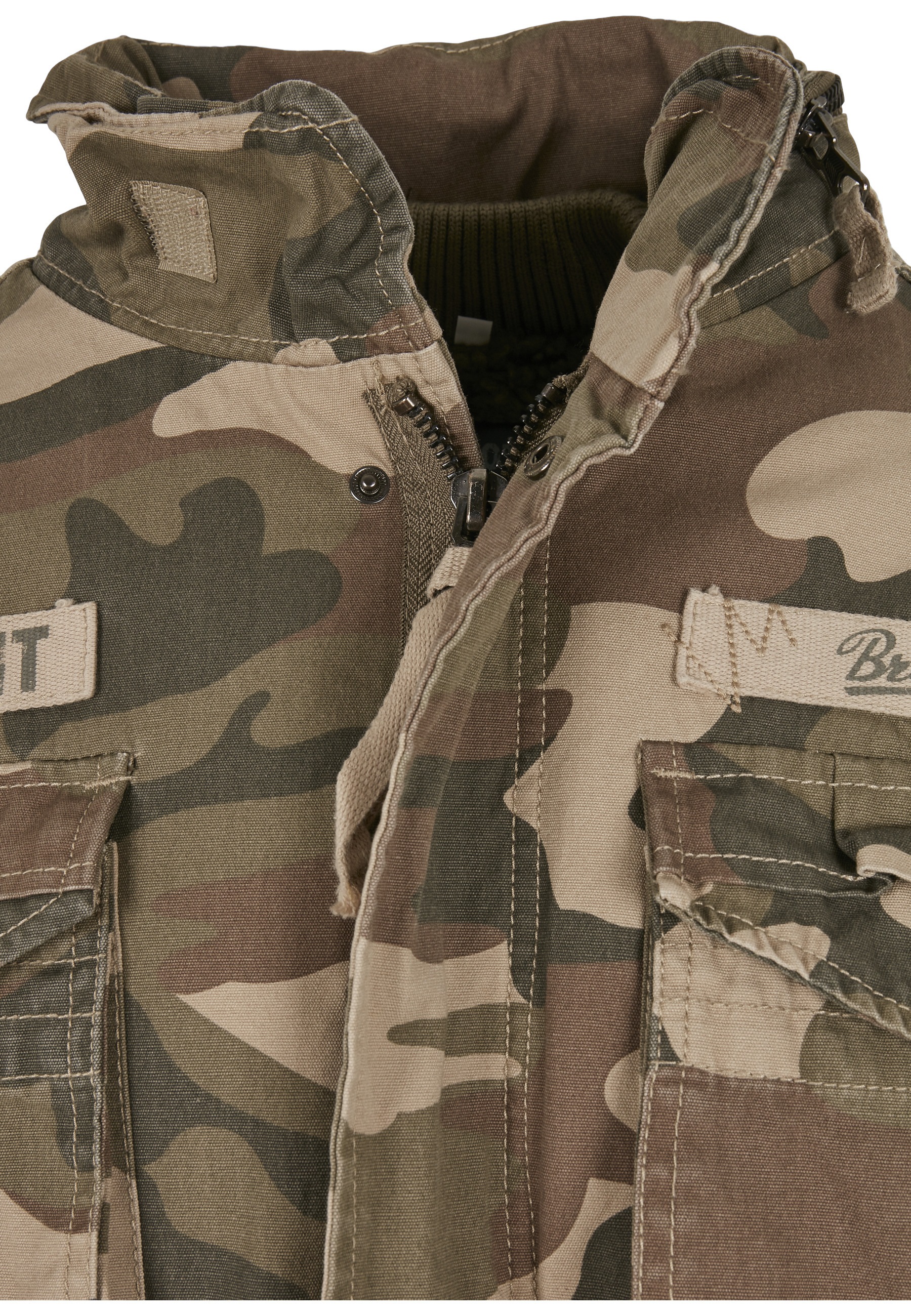 Brandit Winterjacke »Brandit Herren M-65 Giant Jacket« 1 Stk. tlg. ohne Kapuze