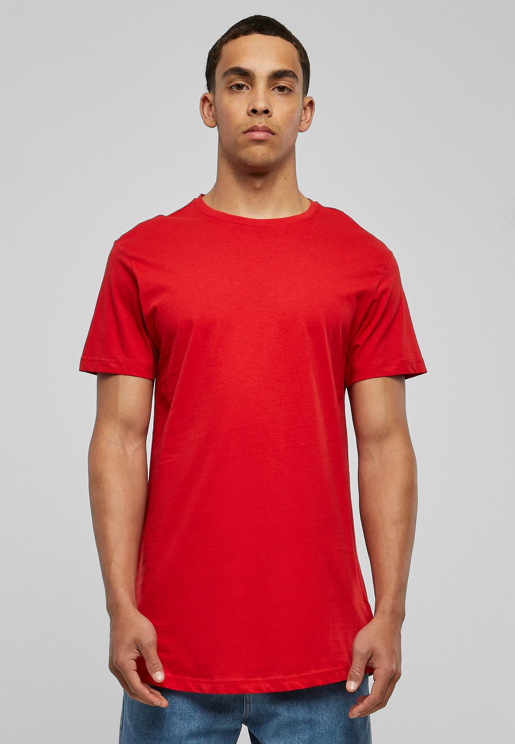 URBAN CLASSICS Kurzarmshirt »Urban Classics Herren Shaped Long Tee«, (1 tlg.)