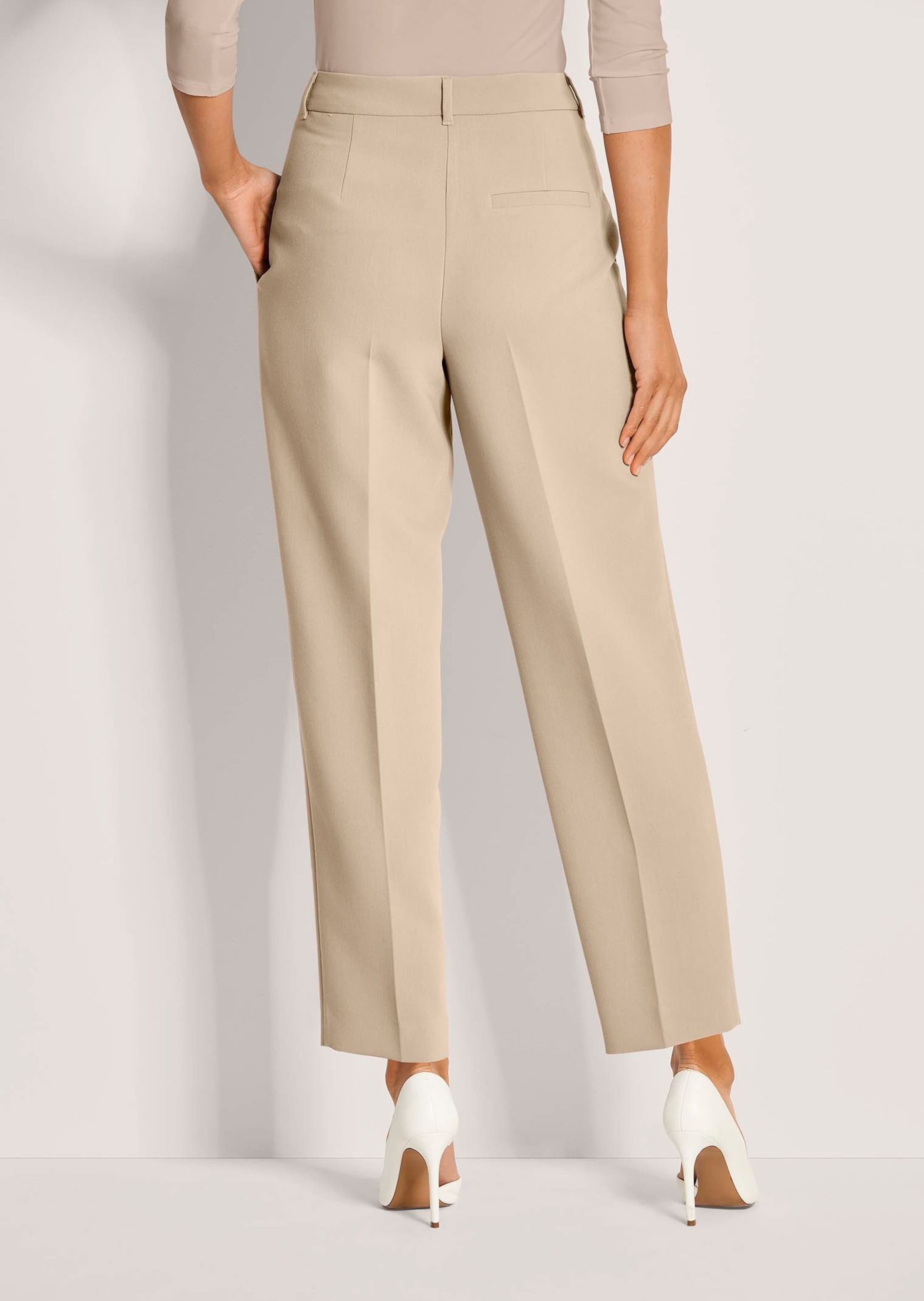 MADELEINE Bundfaltenhose »Chinohose Bundfaltenhose mit Stretch-Komfort«