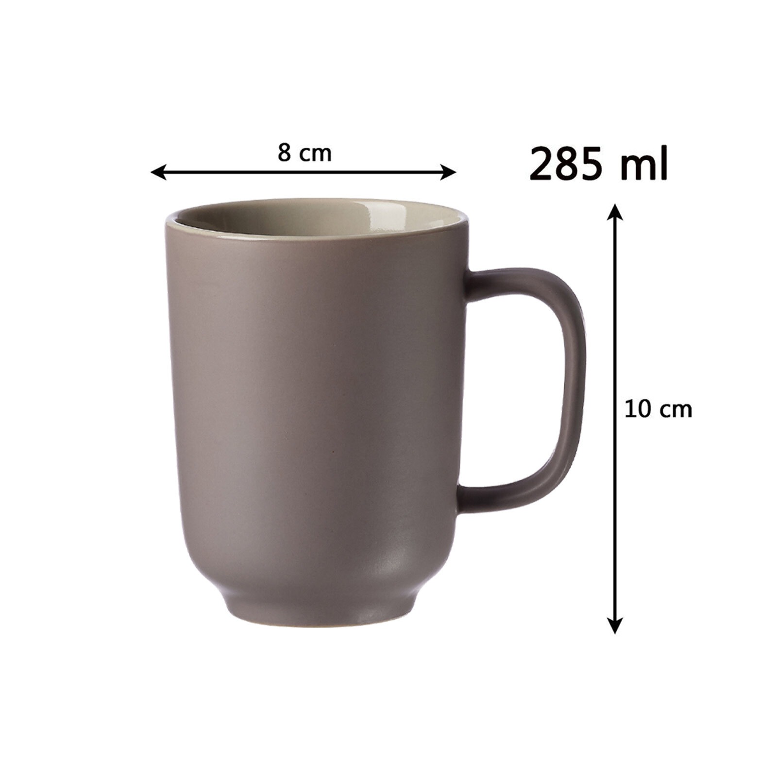 Ritzenhoff & Breker Kaffeebecher Jasper 285 ml 4er Set