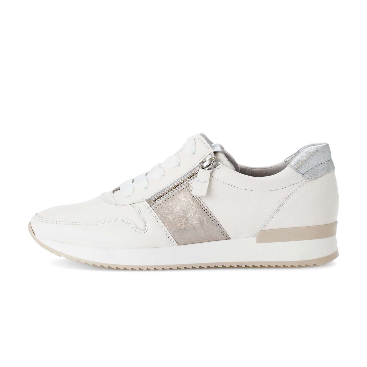 Gabor Sneaker "Sneaker low Materialmix Leder" günstig online kaufen