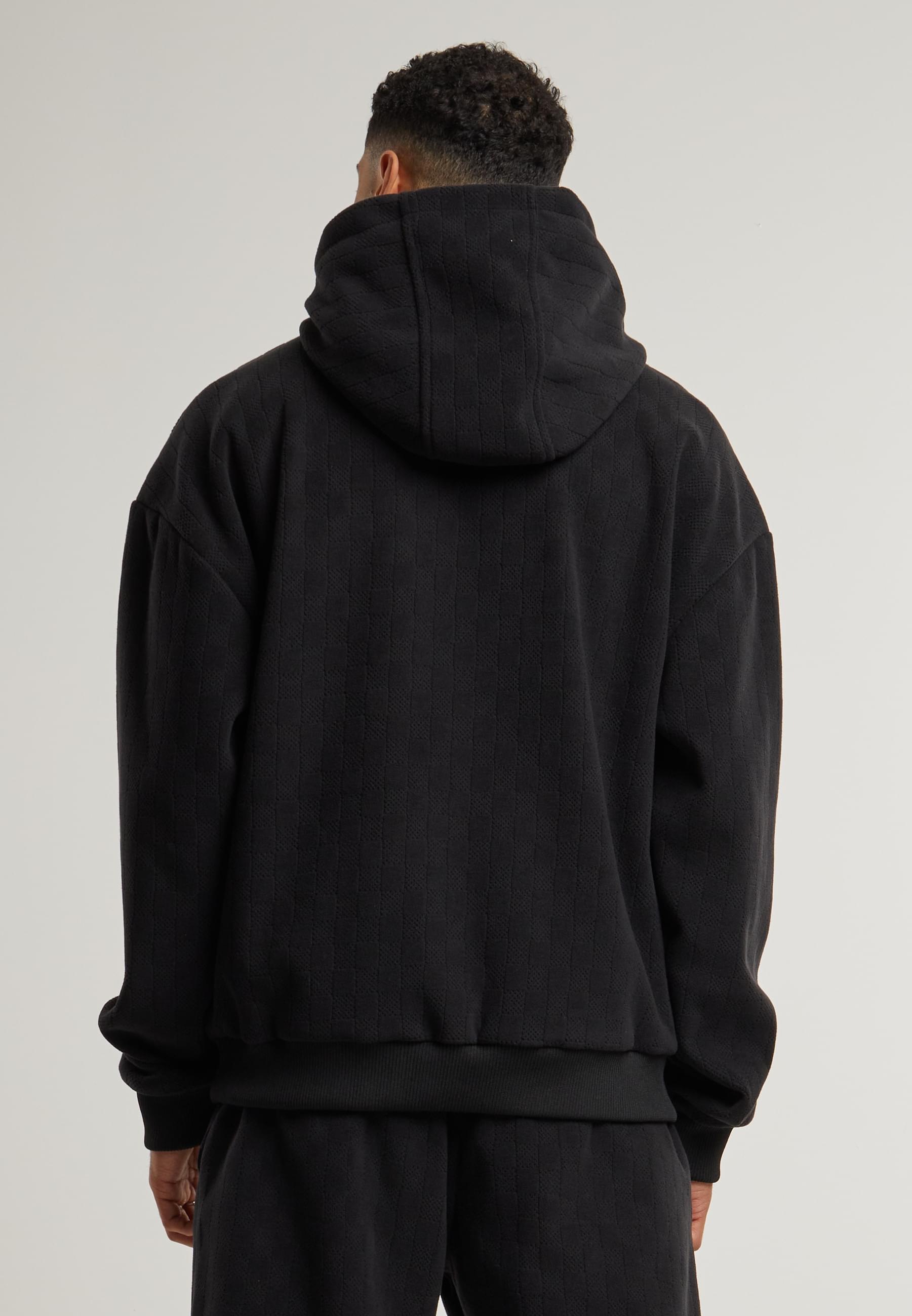 URBAN CLASSICS Kapuzensweatshirt »Urban Classics Jacquard Velvet Oversized Hoody«, (1 tlg.)