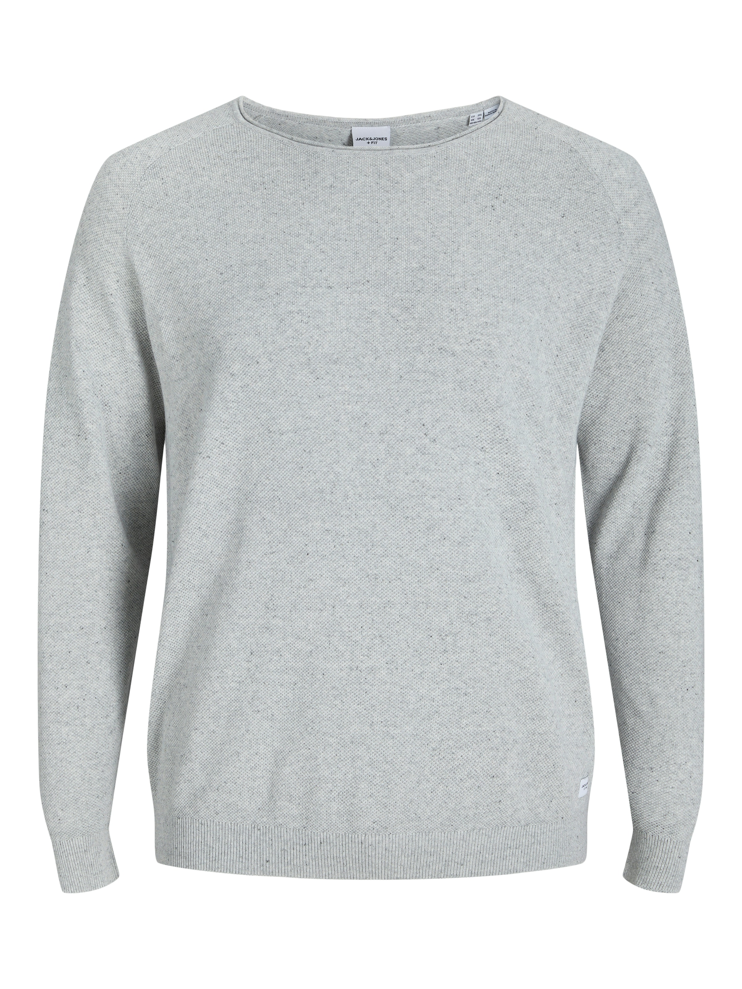 Jack & Jones PlusSize Rundhalspullover »JJEHILL KNIT CREW NECK NOOS PLS«, mit Rundhalsausschnitt