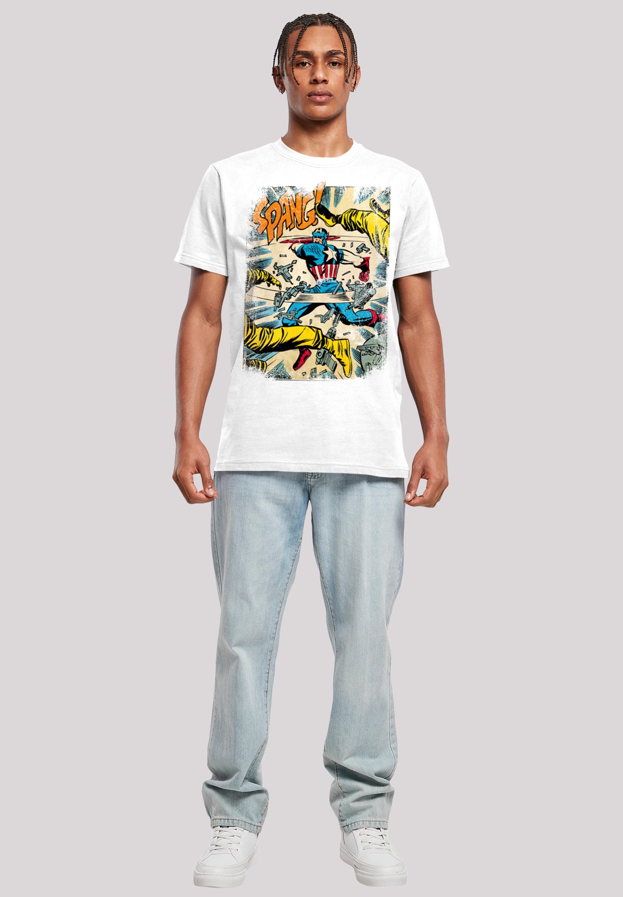 F4NT4STIC Kurzarmshirt »F4NT4STIC Herren«, (1 tlg.)