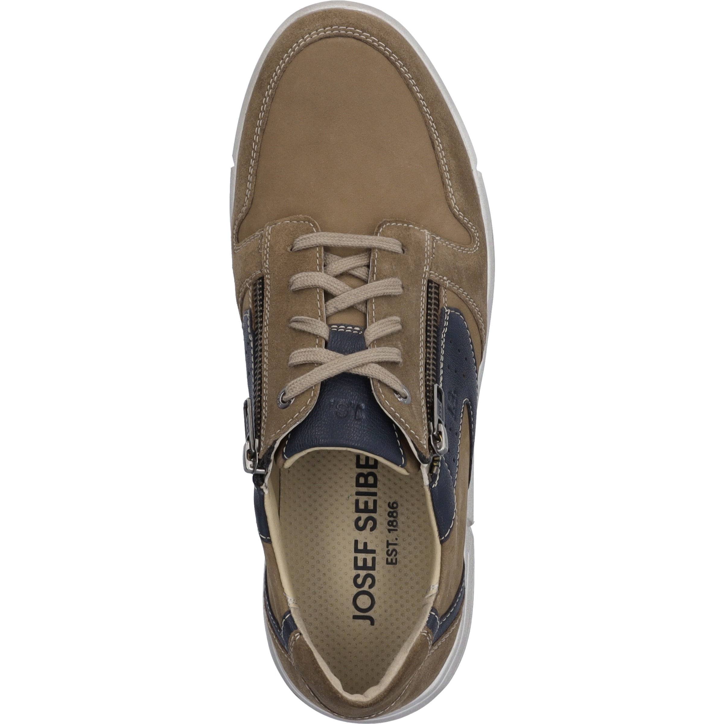 Josef Seibel Schnürschuh »Enrico 20, taupe-kombi«