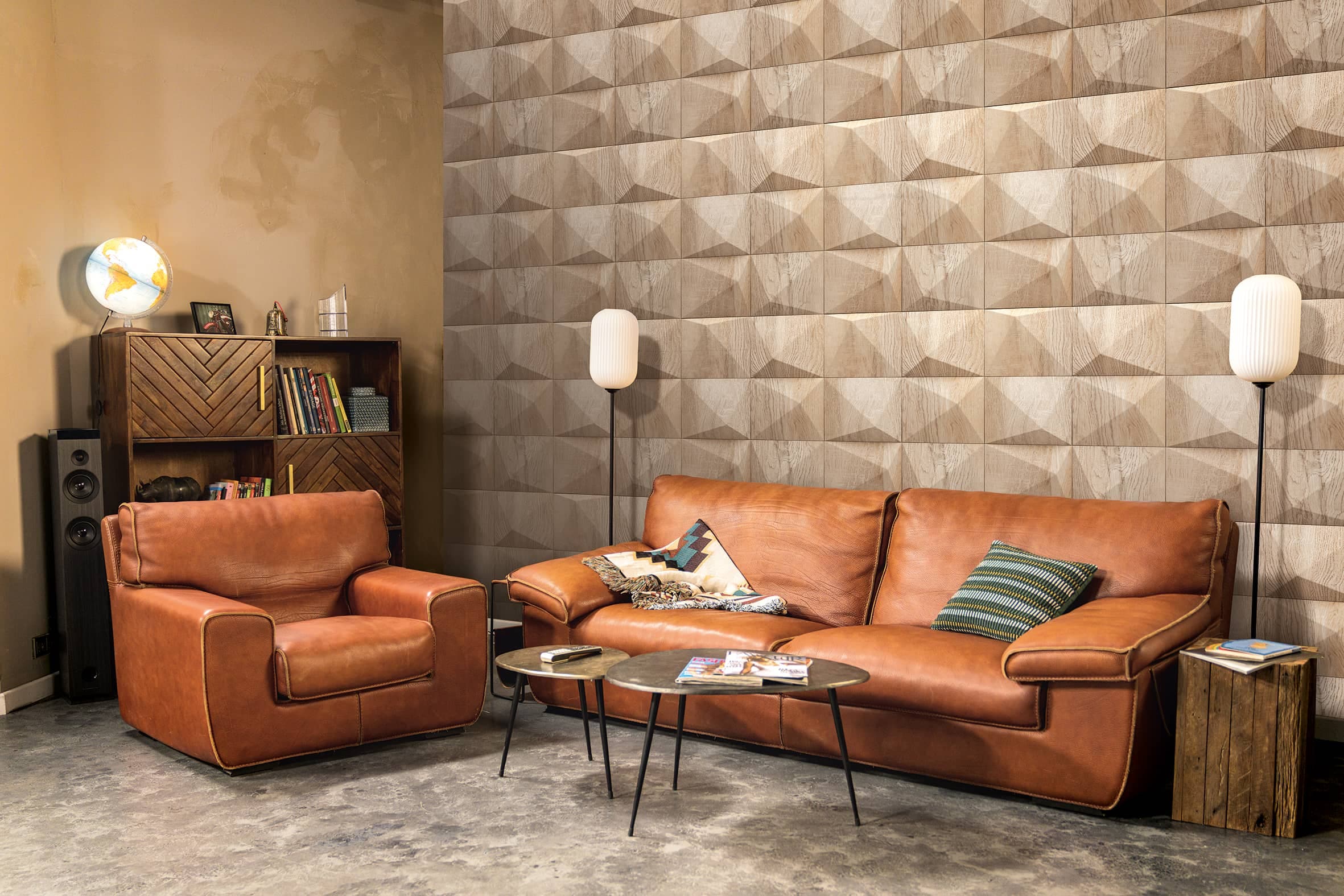 Marburg Vliestapete »GZSZ Tapete 34851«, 3D-Optik, moderne Tapete für Wohnzimmer Schlafzimmer Küche