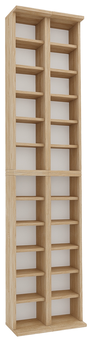 VCM Media-Regal »Holz CD DVD Stand Regal Schrank Ständer Almera« 1 Stk. tlg.