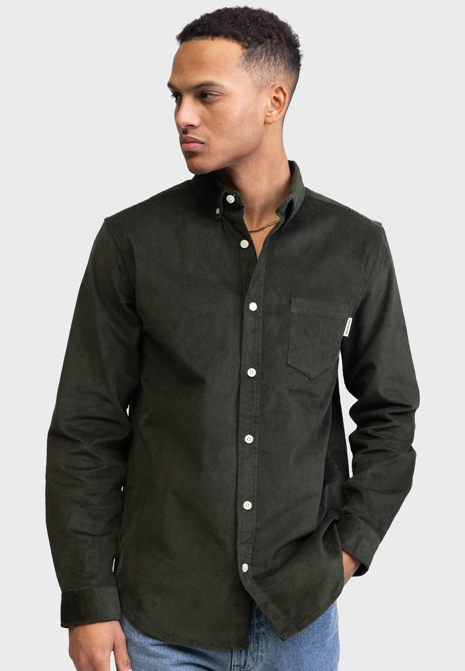 REDEFINED REBEL Langarmhemd »Redefined Rebel Shirt RRPark Shirt Corduroy REGULAR FIT«