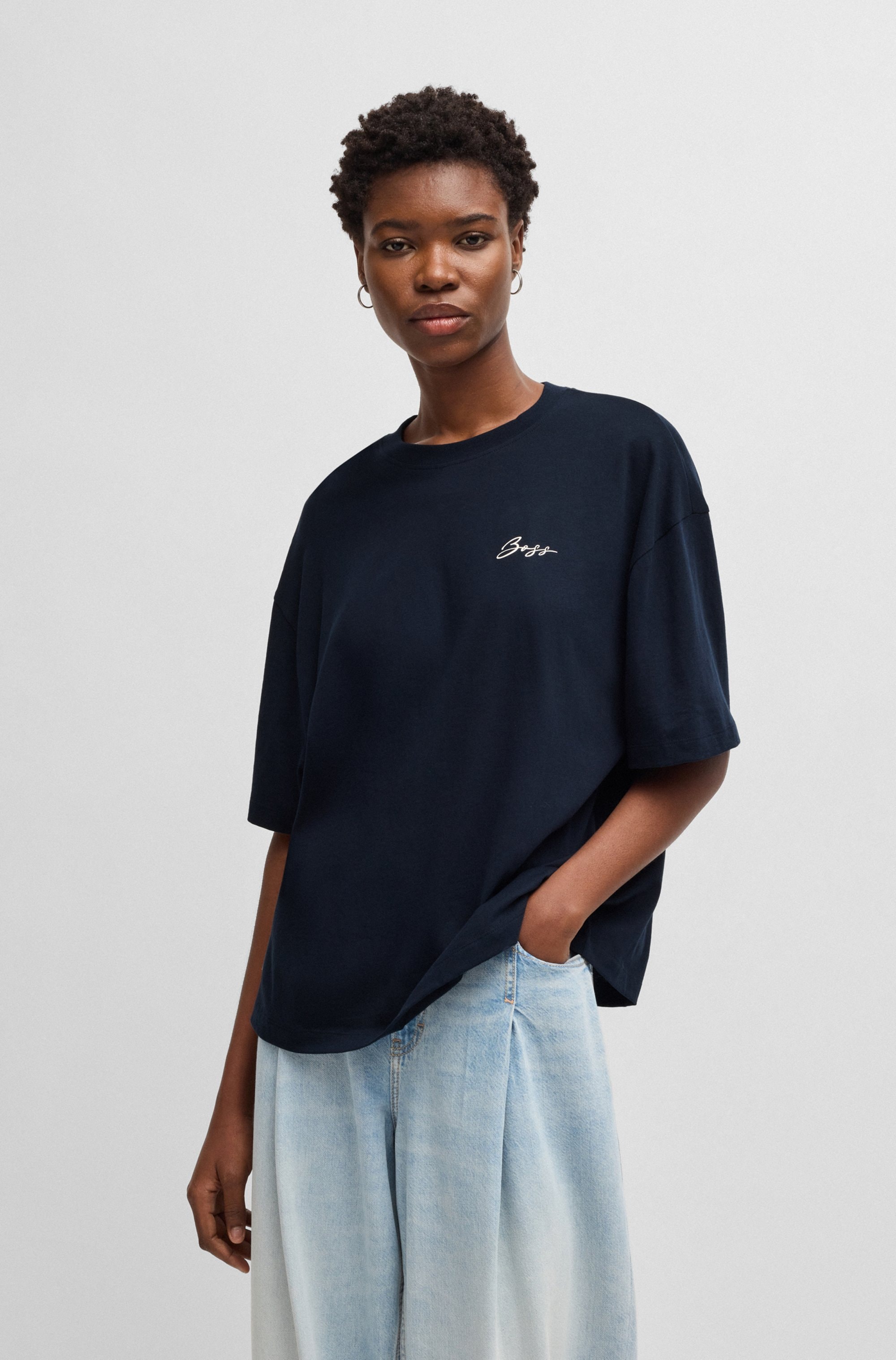 BOSS ORANGE T-Shirt "C Eboyfriend 4", mit Graphic Details günstig online kaufen