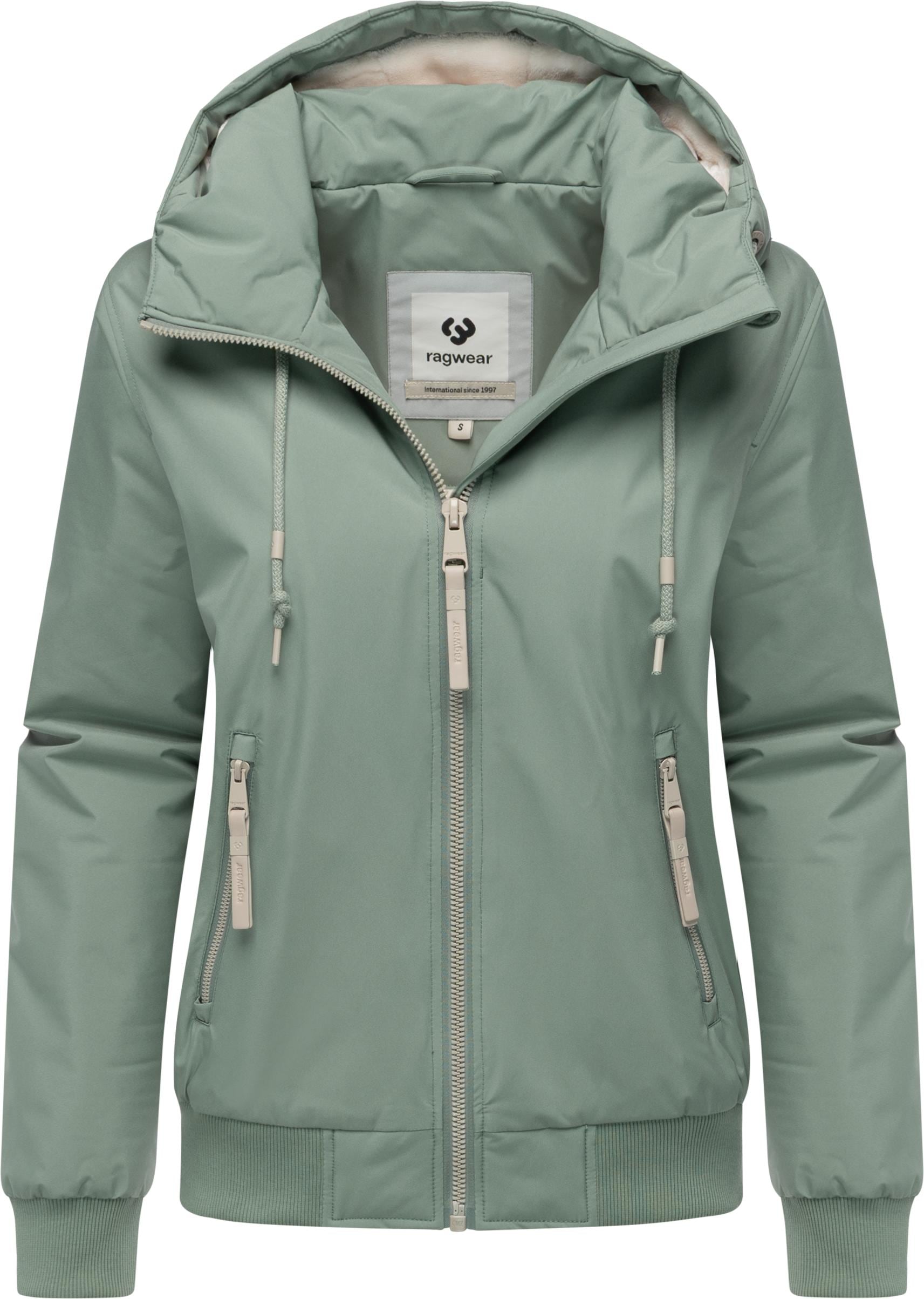 Ragwear Bomberjacke »Oggie Warm YOUMODO«, mit Kapuze, Wasserdichte Outdoorjacke mit Kapuze für den Übergang