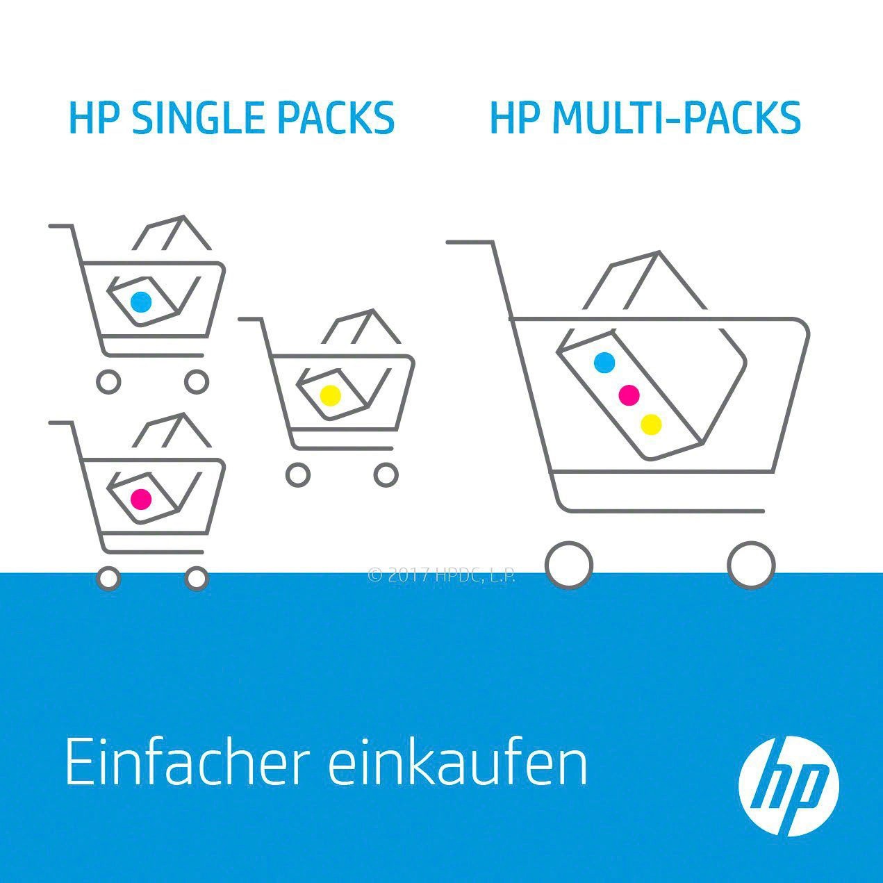 HP Tintenpatrone »hp 912XL«, original Druckerpatrone 912 cyan