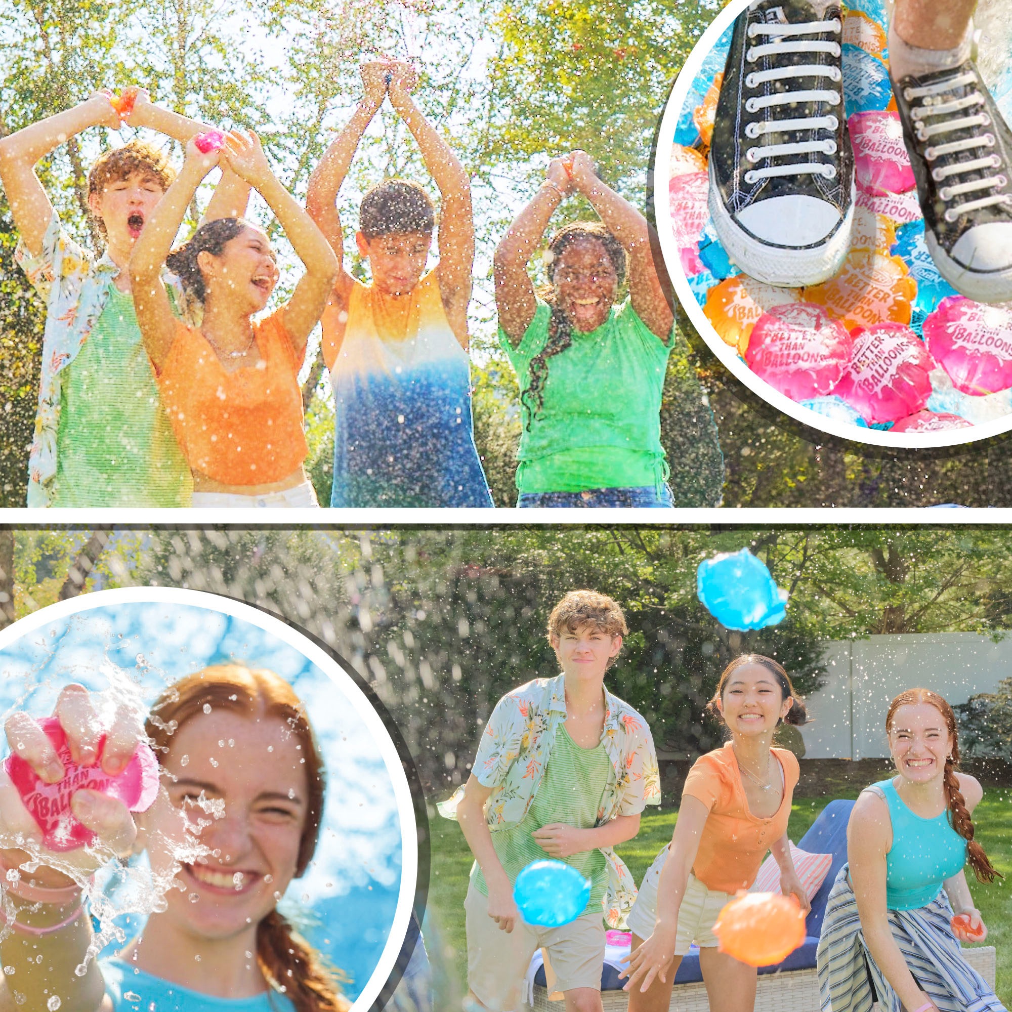 Hasbro Badespielzeug »Nerf, Better Than Balloons Wasserkapseln (108 Stück)«