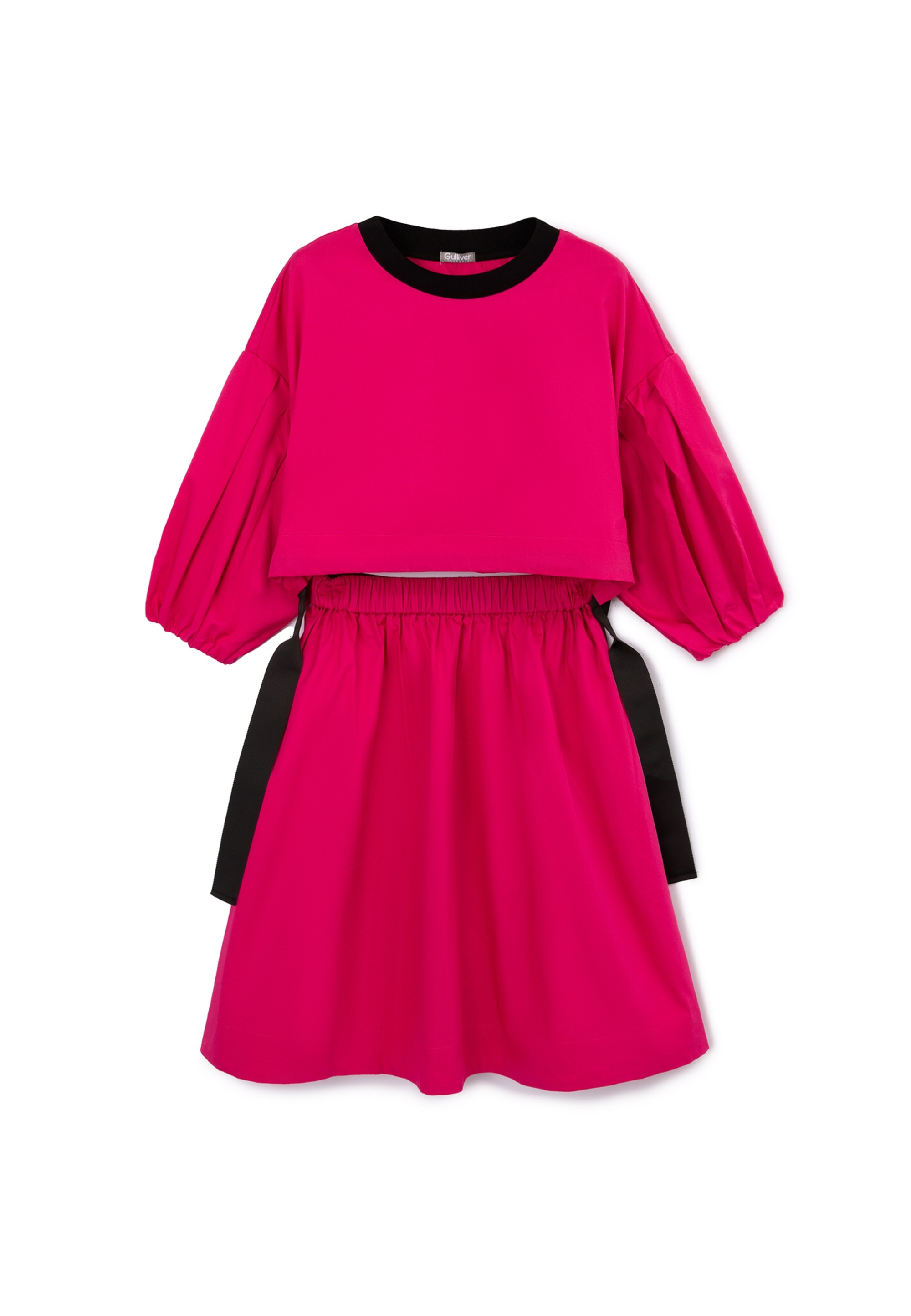 Thumbnail - Gulliver Jerseykleid, mit kontrastfarbigem Gürtel