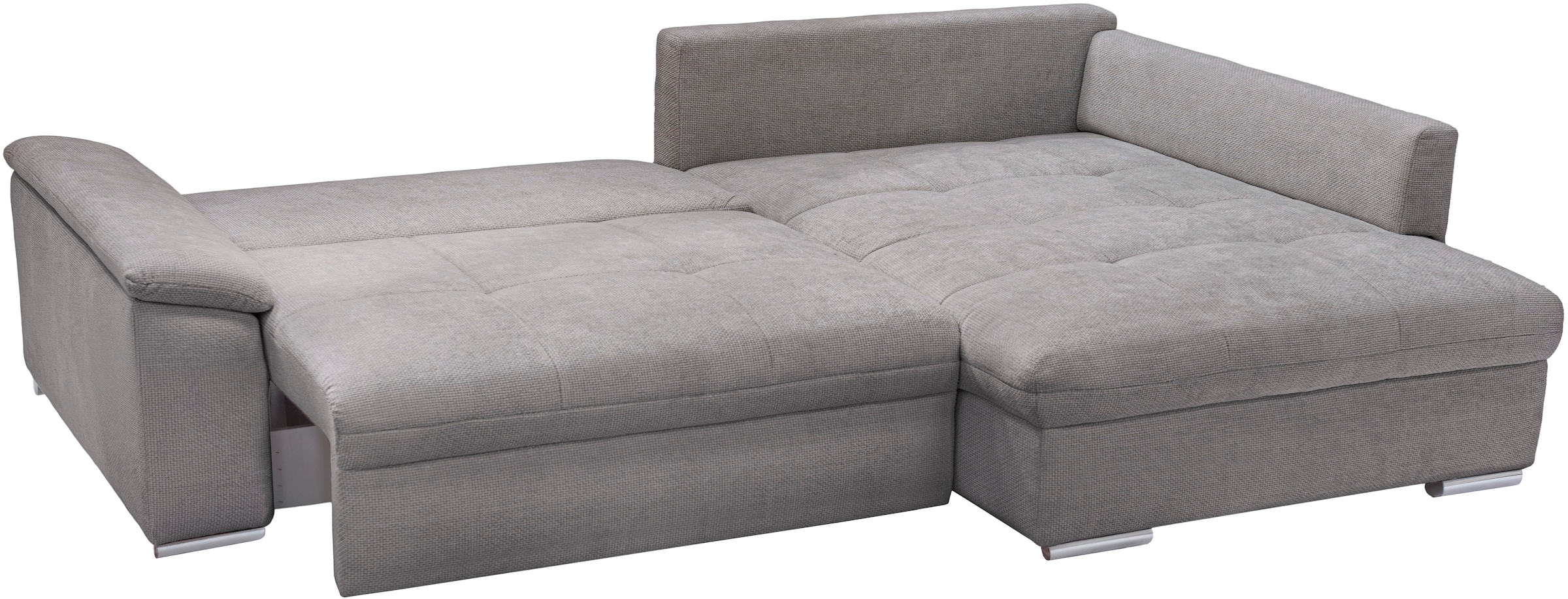 exxpo - sofa fashion Ecksofa »Casa Grande inkl. Bettfunktion, Bettkasten, OTTOs Choice, bequem«, L-Form, guter Sitzkomfort, große Liegefläche