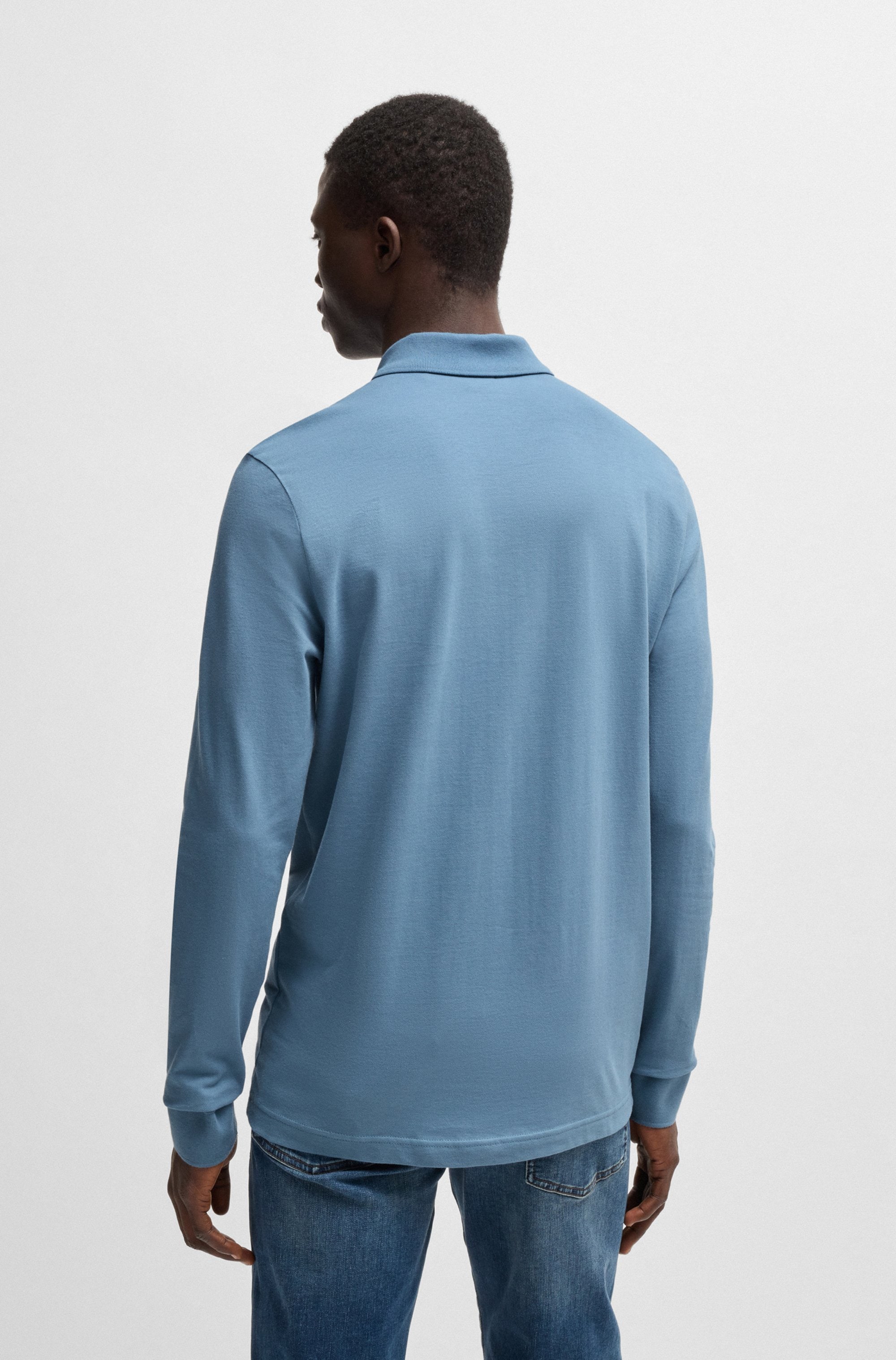 BOSS ORANGE Poloshirt »Passerby«, mit BOSS-Logobadge