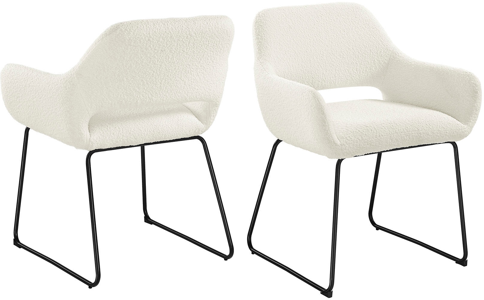 SalesFever Armlehnstuhl "Komfortabler Esszimmerstuhl mit Stil" () Bezug in günstig online kaufen