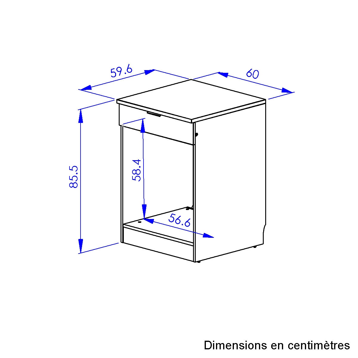 Gami Küchenzeile »180 cm EDEN ohne E-Geräte« melaminbeschichtet, pflegeleicht, ohne Elektrogeräte, ohne Auslass