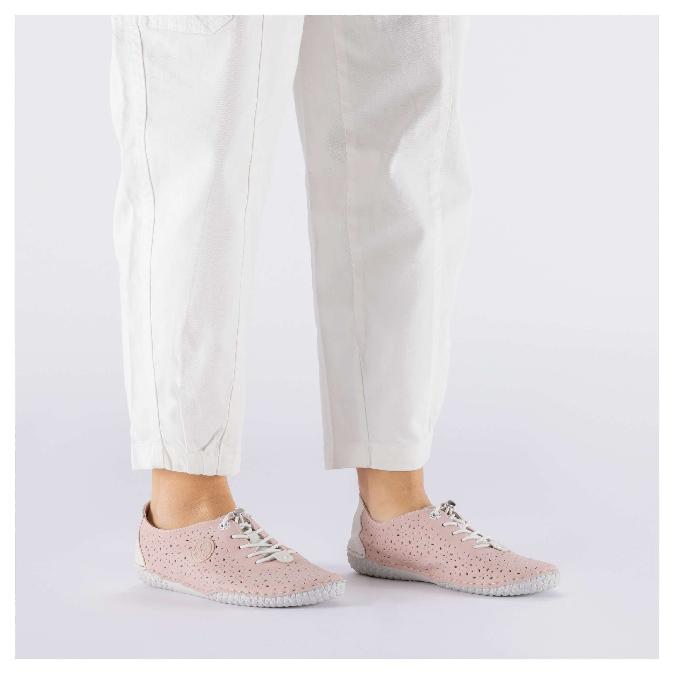 Rieker Slip-On Sneaker  Schlupfschuh, Halbschuh, Freizeitschuh mit Schnellverschluss