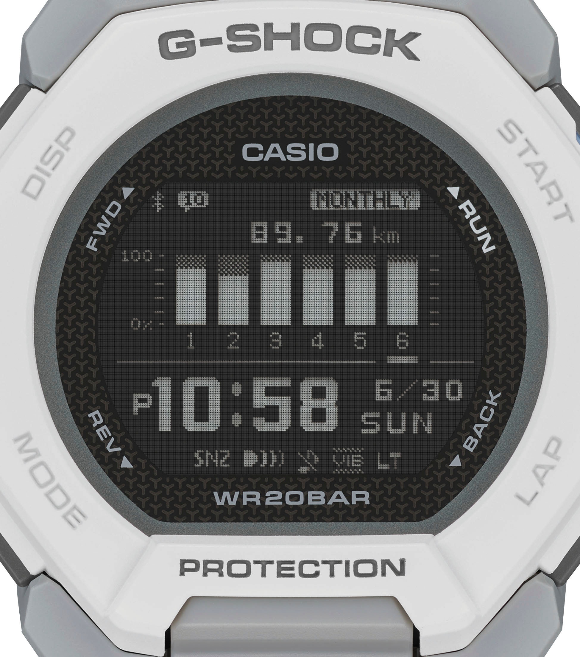 CASIO G-SHOCK Smartwatch, Armbanduhr, Herrenuhr, Bluetooth, bis 20 bar wasserdicht)