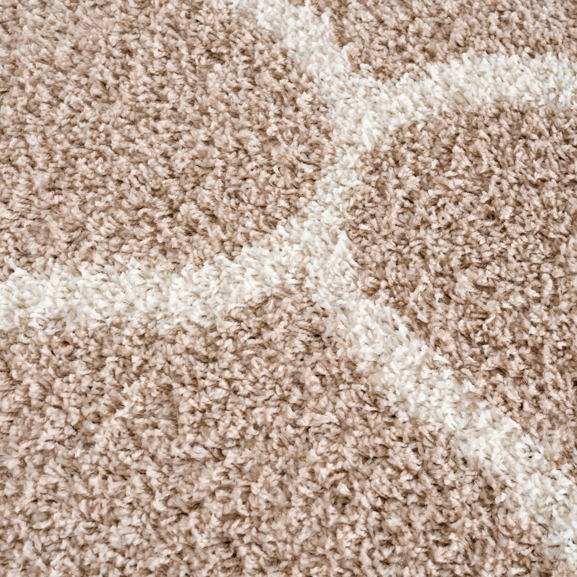 Sanat Hochflor-Teppich »Madrid«, rund, 30 mm Höhe, Wohnzimmer, Langflor, Shaggy Teppich